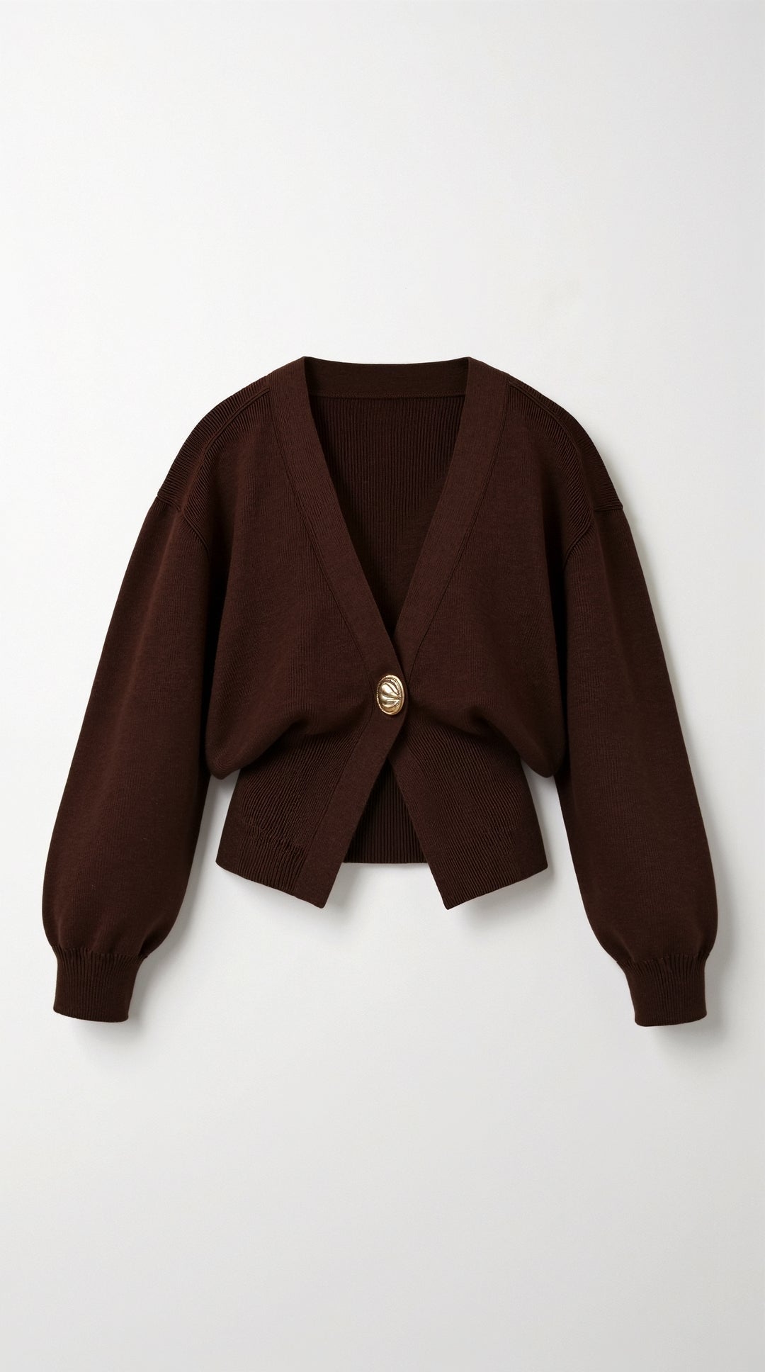 Kathleen V-Neck Knit Sweater