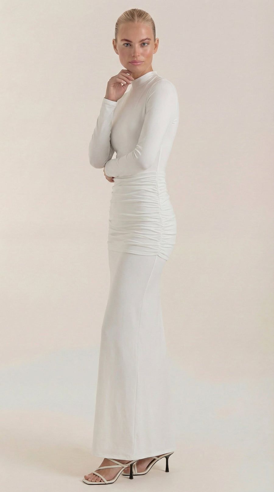 Krista High-Neck Maxi Dress