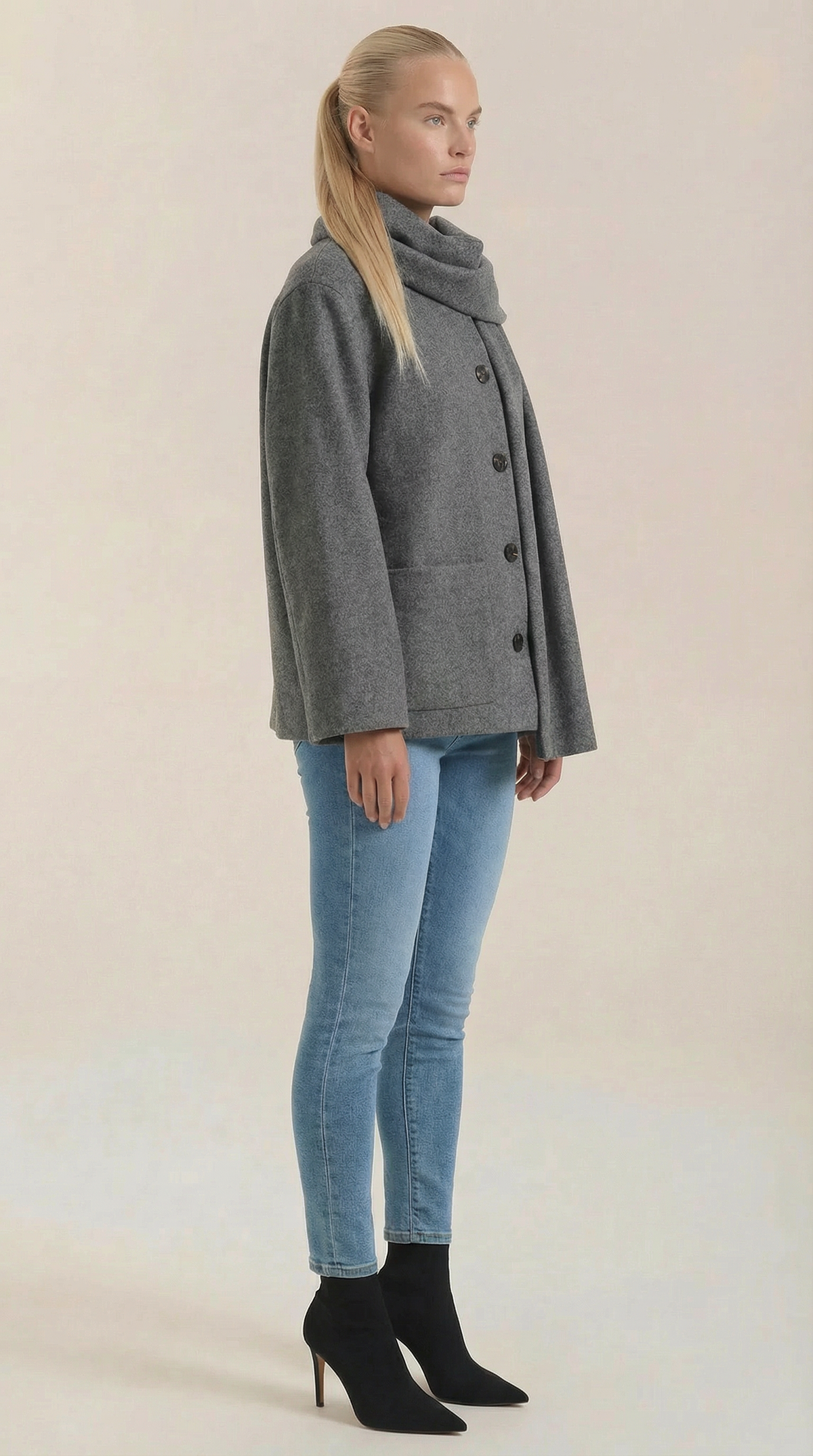 Kristina Cozy Coat-Cape