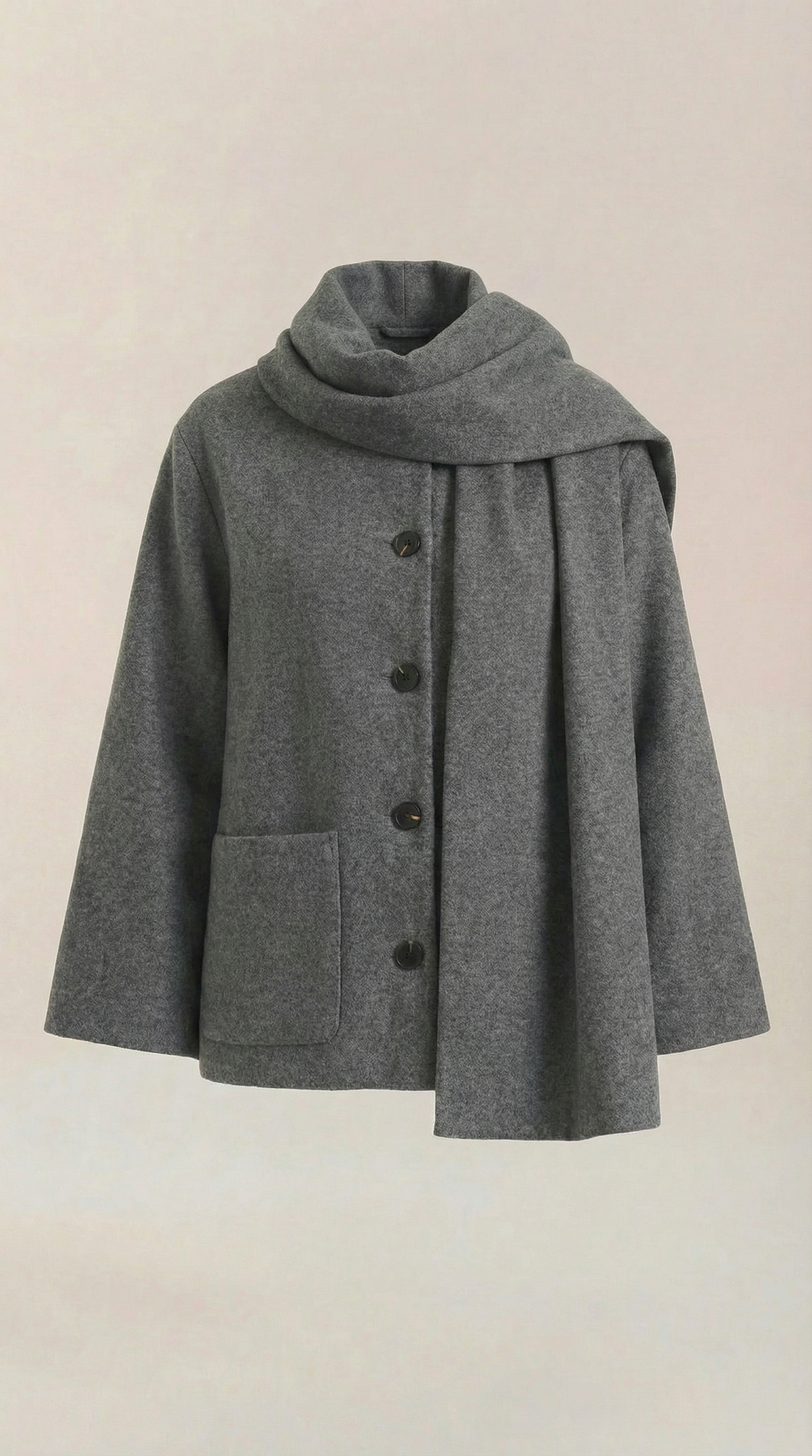 Kristina Cozy Coat-Cape