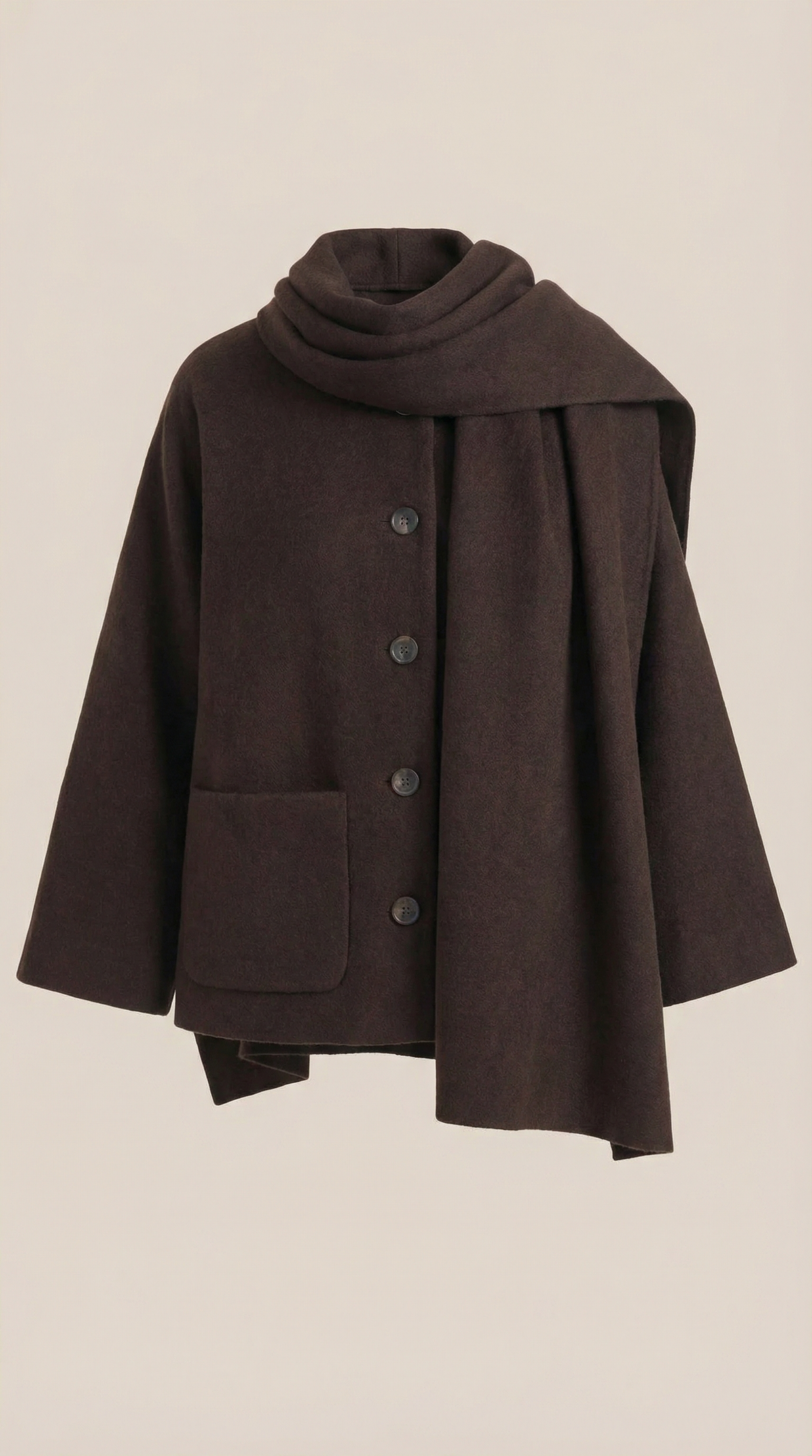 Kristina Cozy Coat-Cape