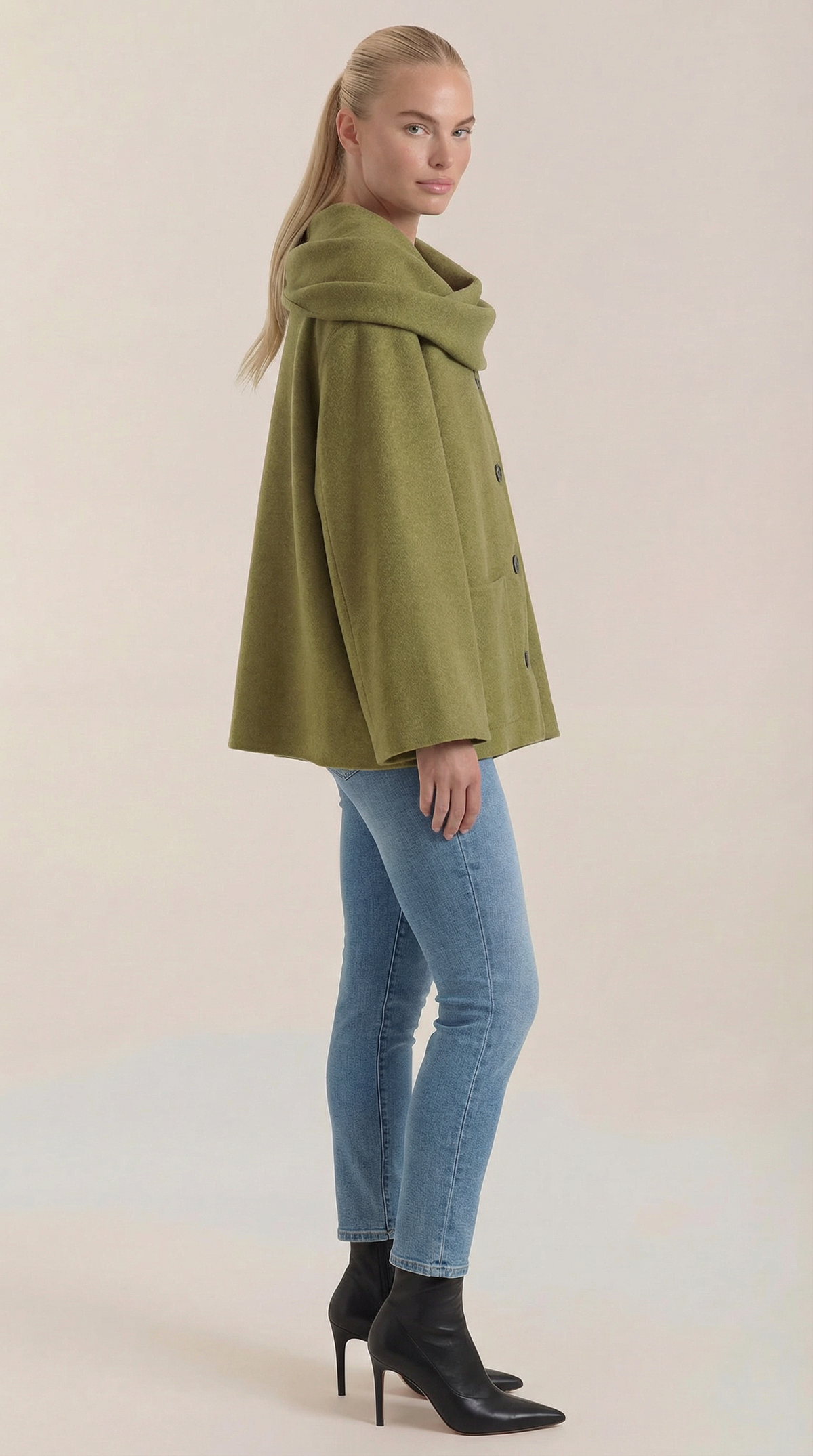 Kristina Cozy Coat-Cape