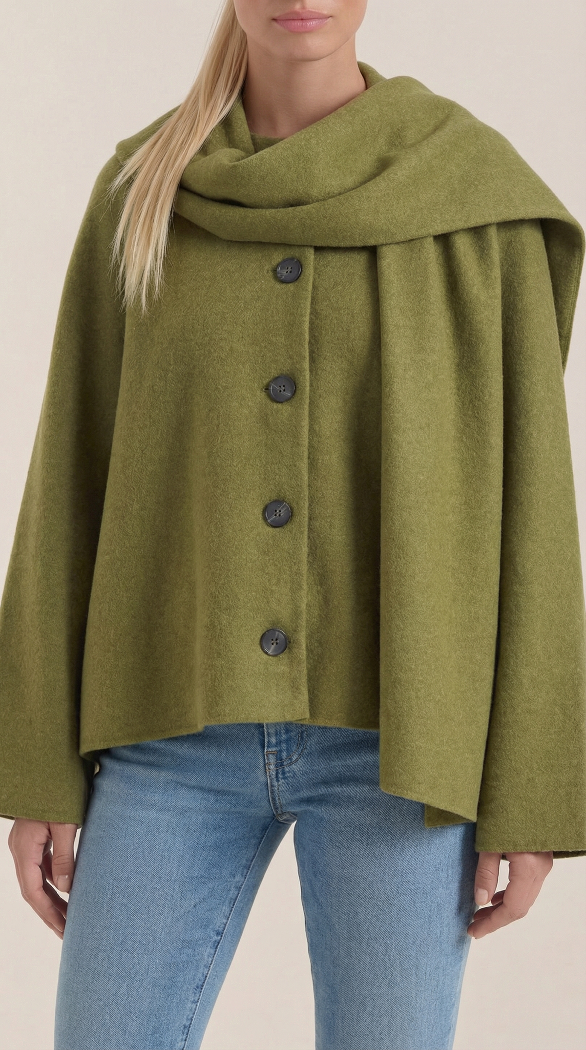 Kristina Cozy Coat-Cape