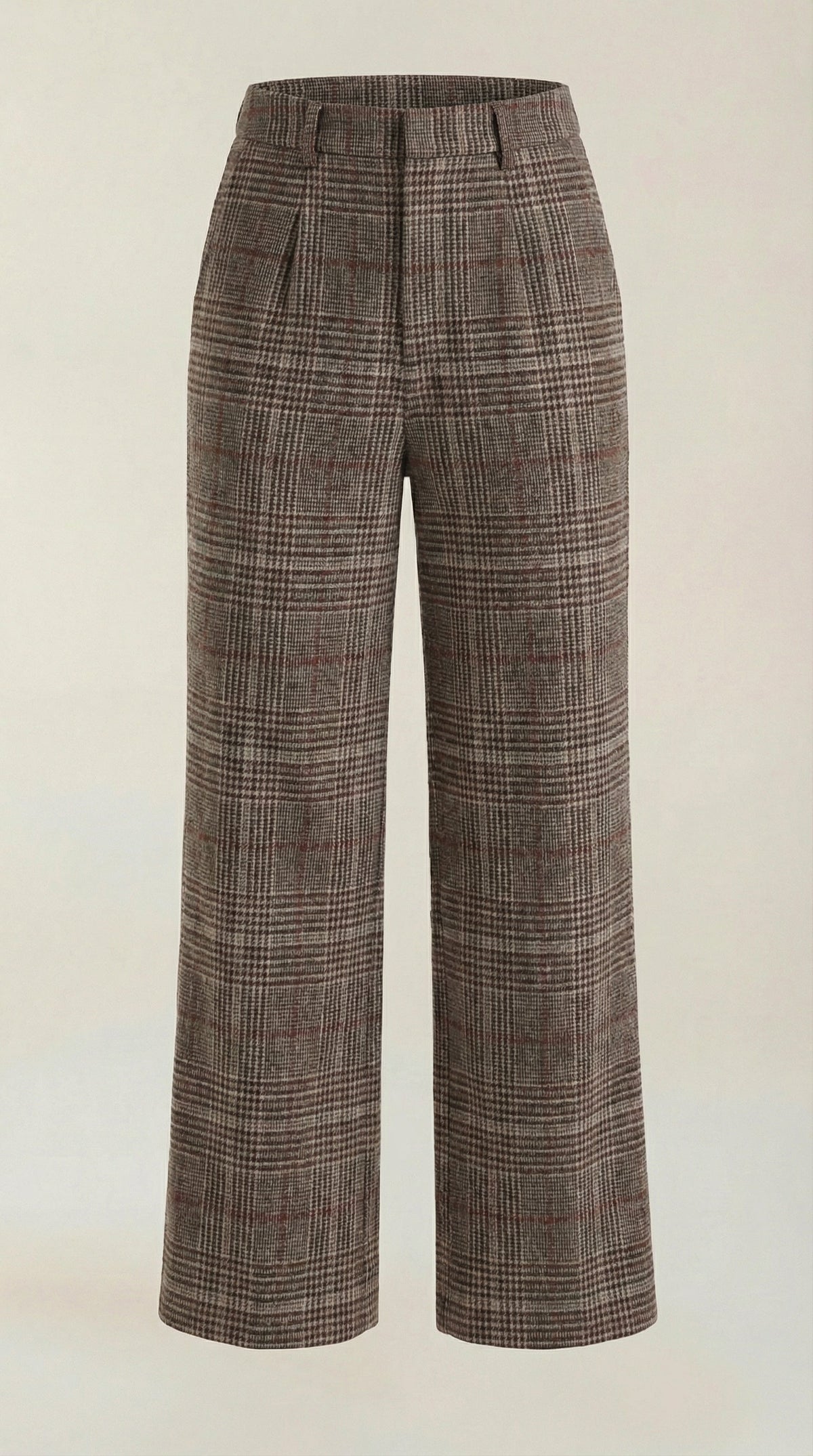 Leigh Plaid Trousers