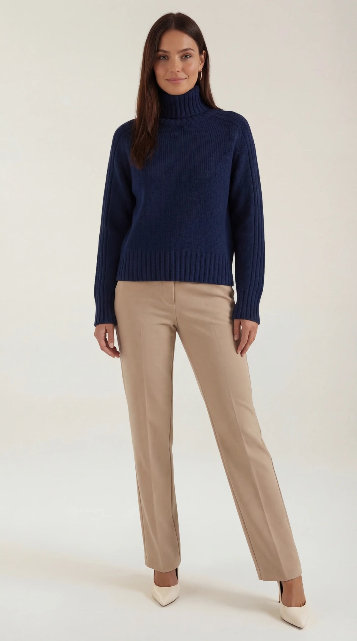 Lois Oversized Turtleneck Sweater