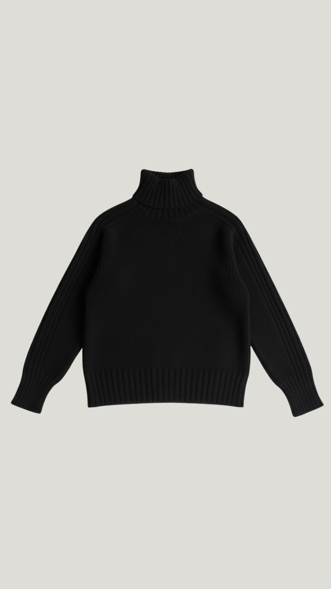 Lois Oversized Turtleneck Sweater
