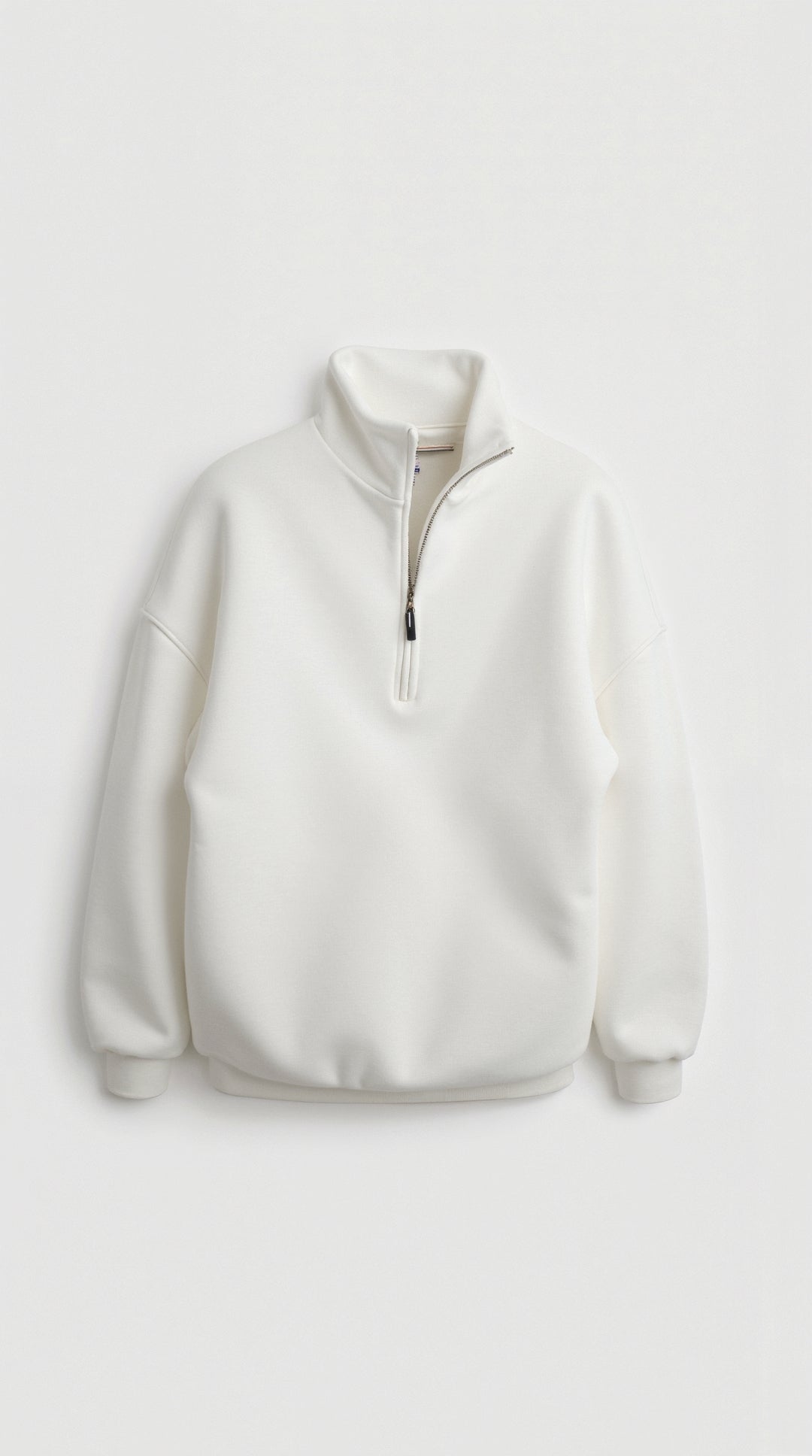 Lori Oversized Sweater with 1/4 Zip Collar