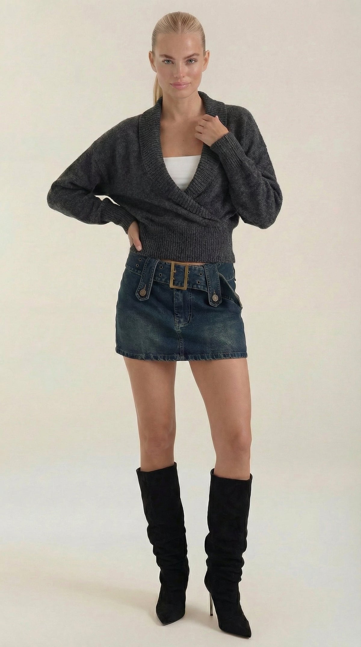 Lynda Wickel Knitted Sweater