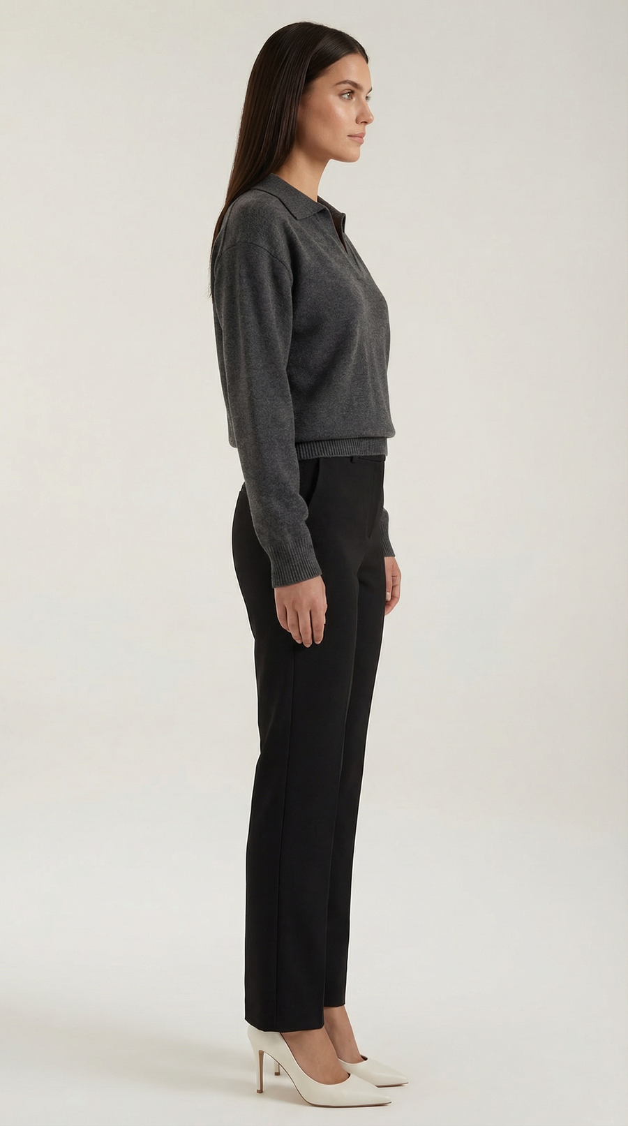 Margaret Casual V-neck Sweater