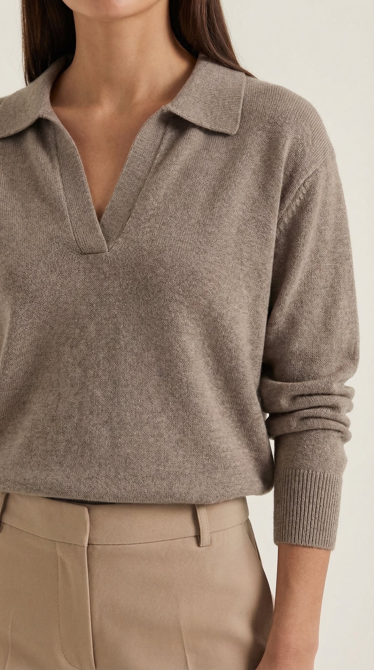 Margaret Casual V-neck Sweater