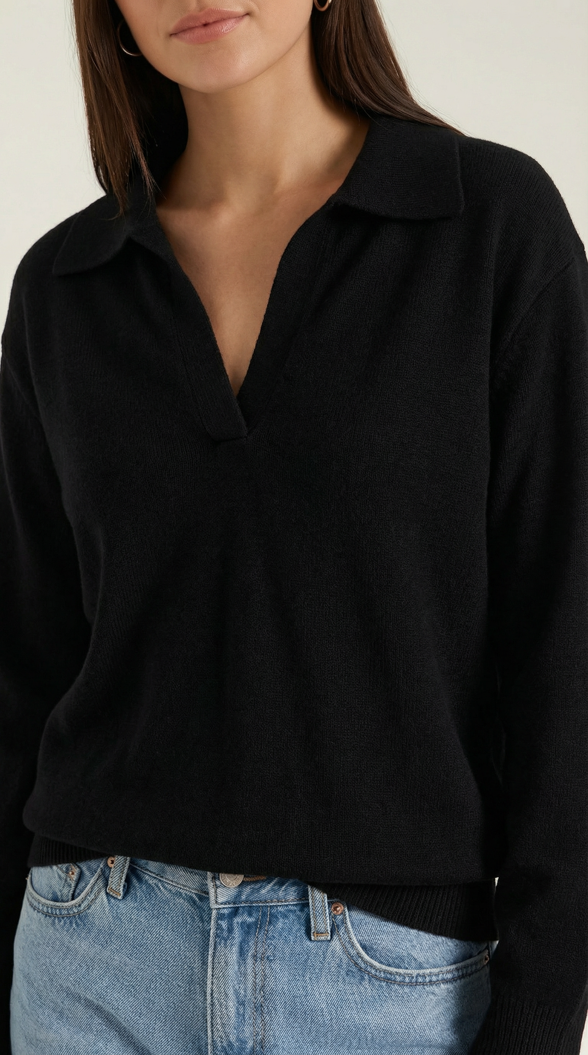 Margaret Casual V-neck Sweater