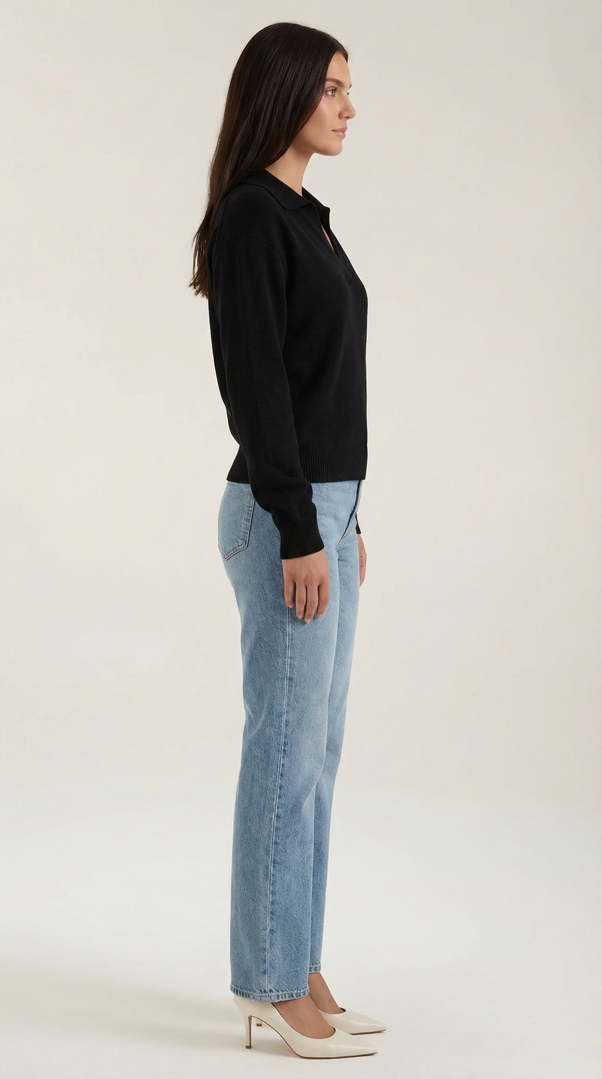 Margaret Casual V-neck Sweater