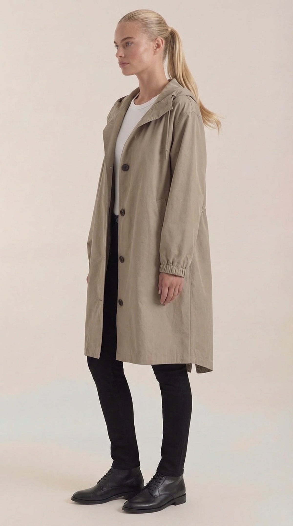 Margie waterproof hooded jacket