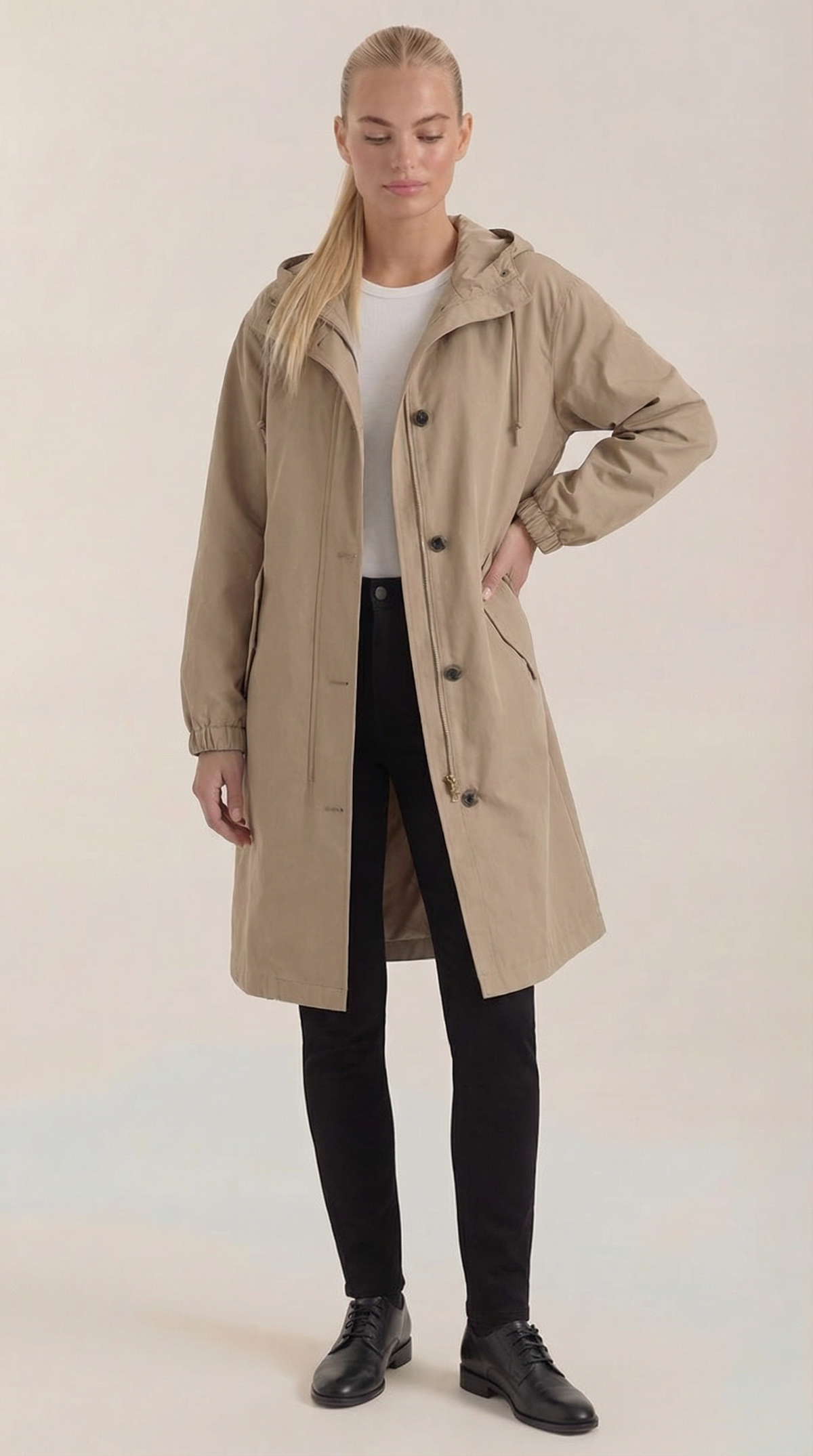Margie waterproof hooded jacket