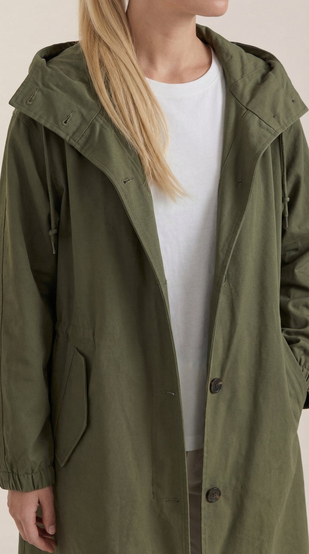Margie waterproof hooded jacket