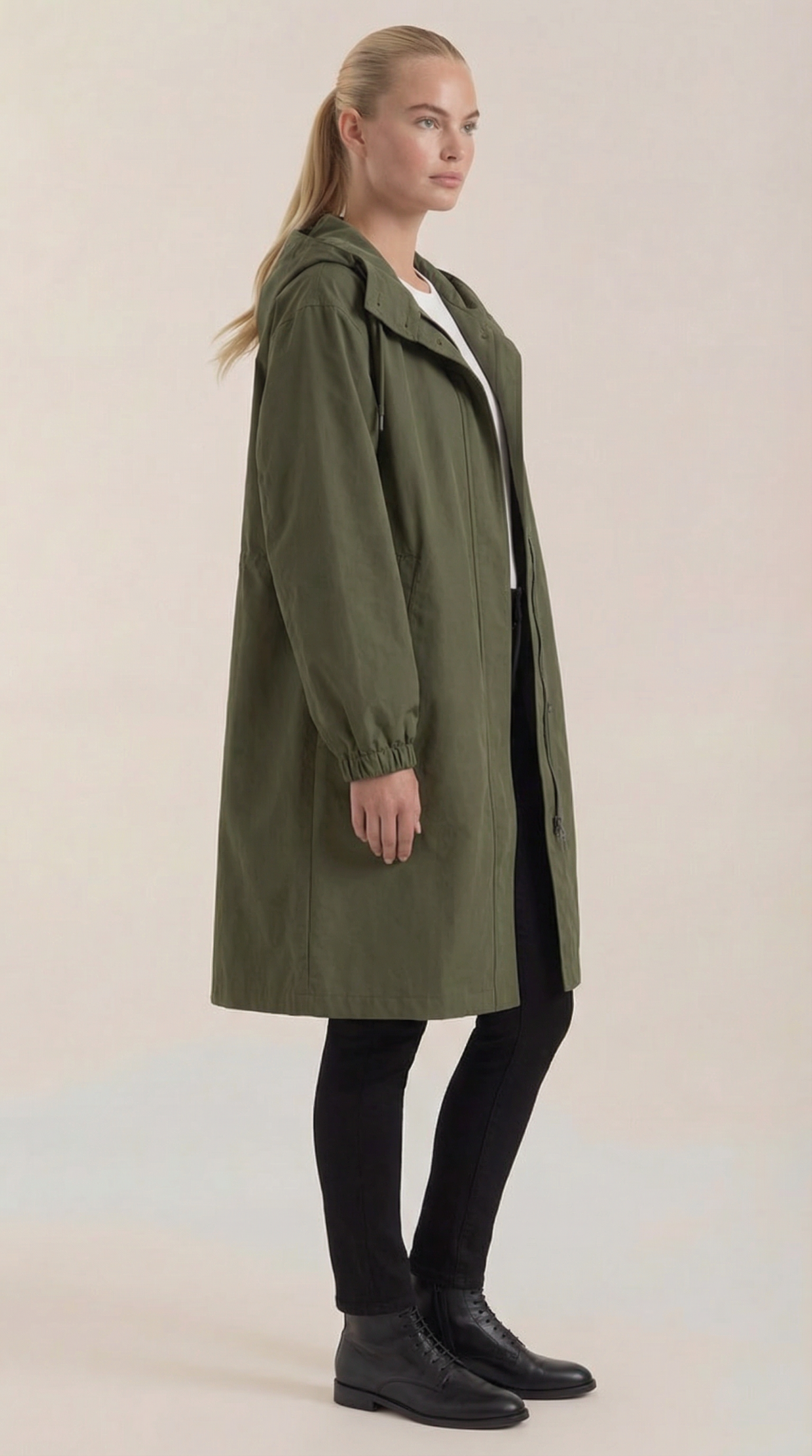 Margie waterproof hooded jacket