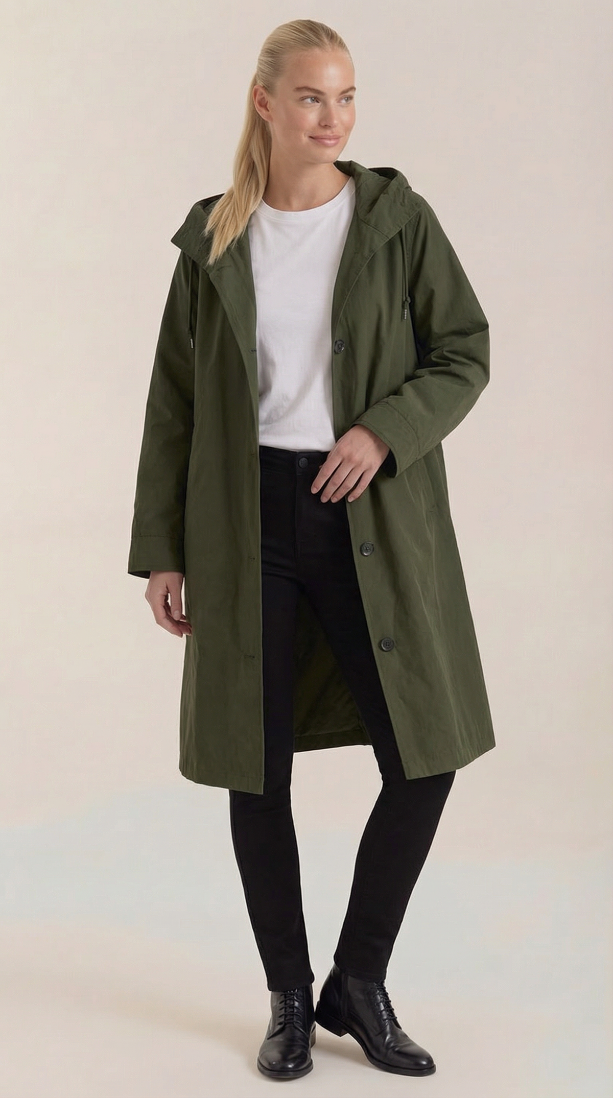 Margie waterproof hooded jacket