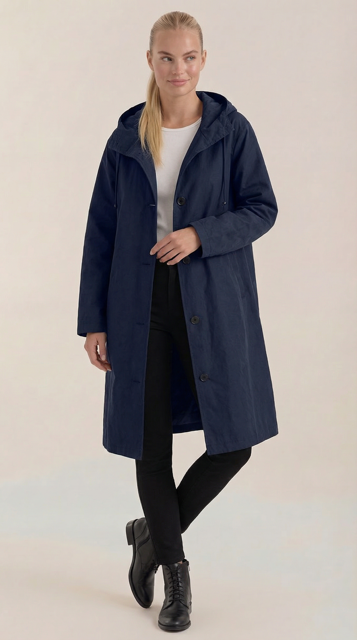 Margie waterproof hooded jacket
