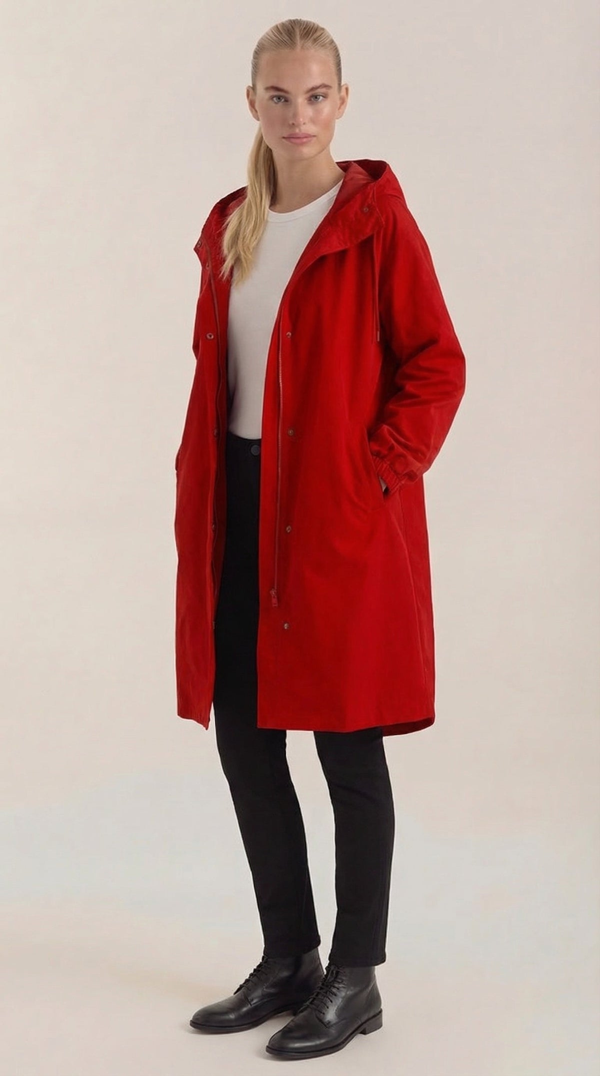 Margie waterproof hooded jacket