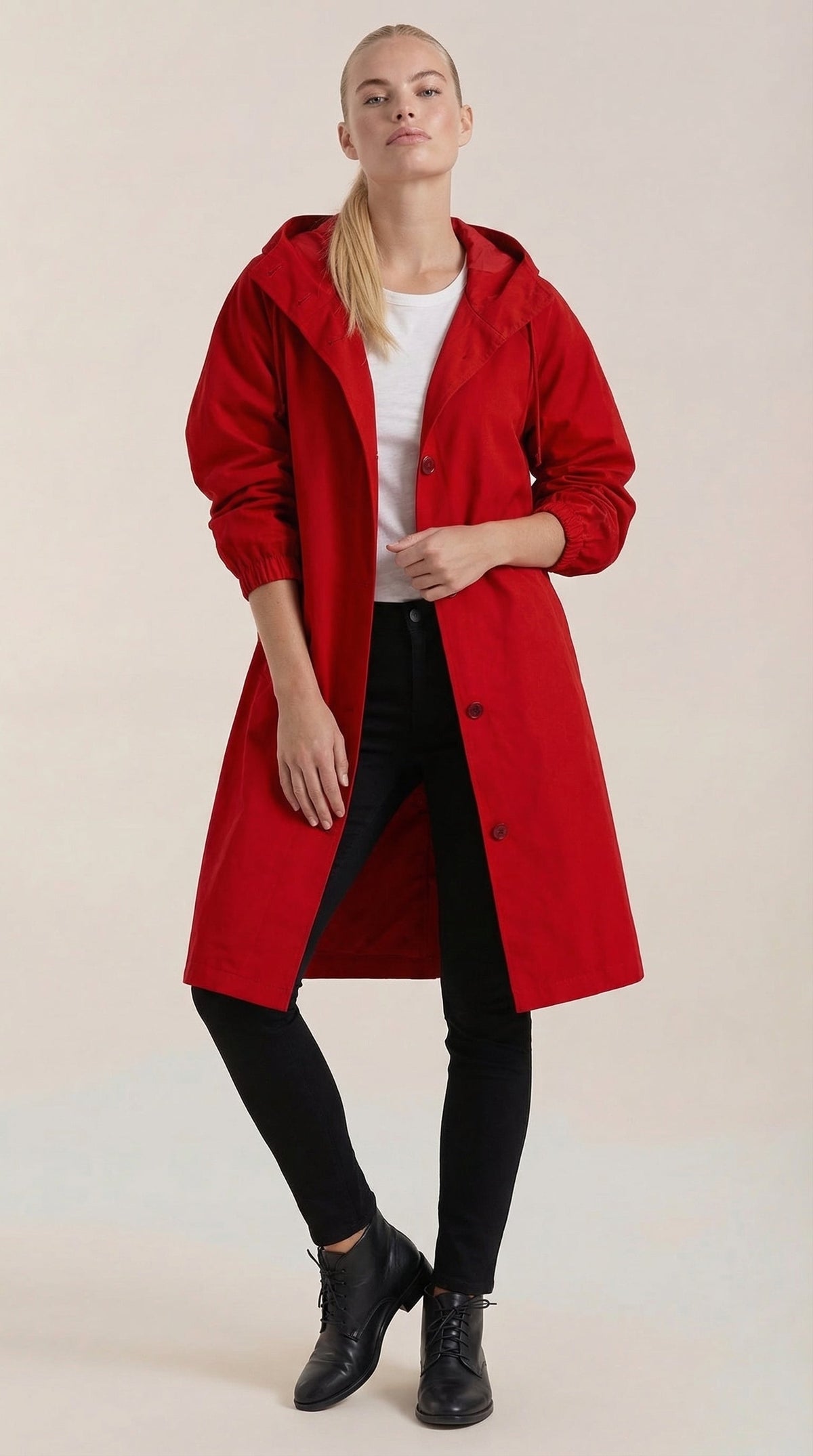 Margie waterproof hooded jacket