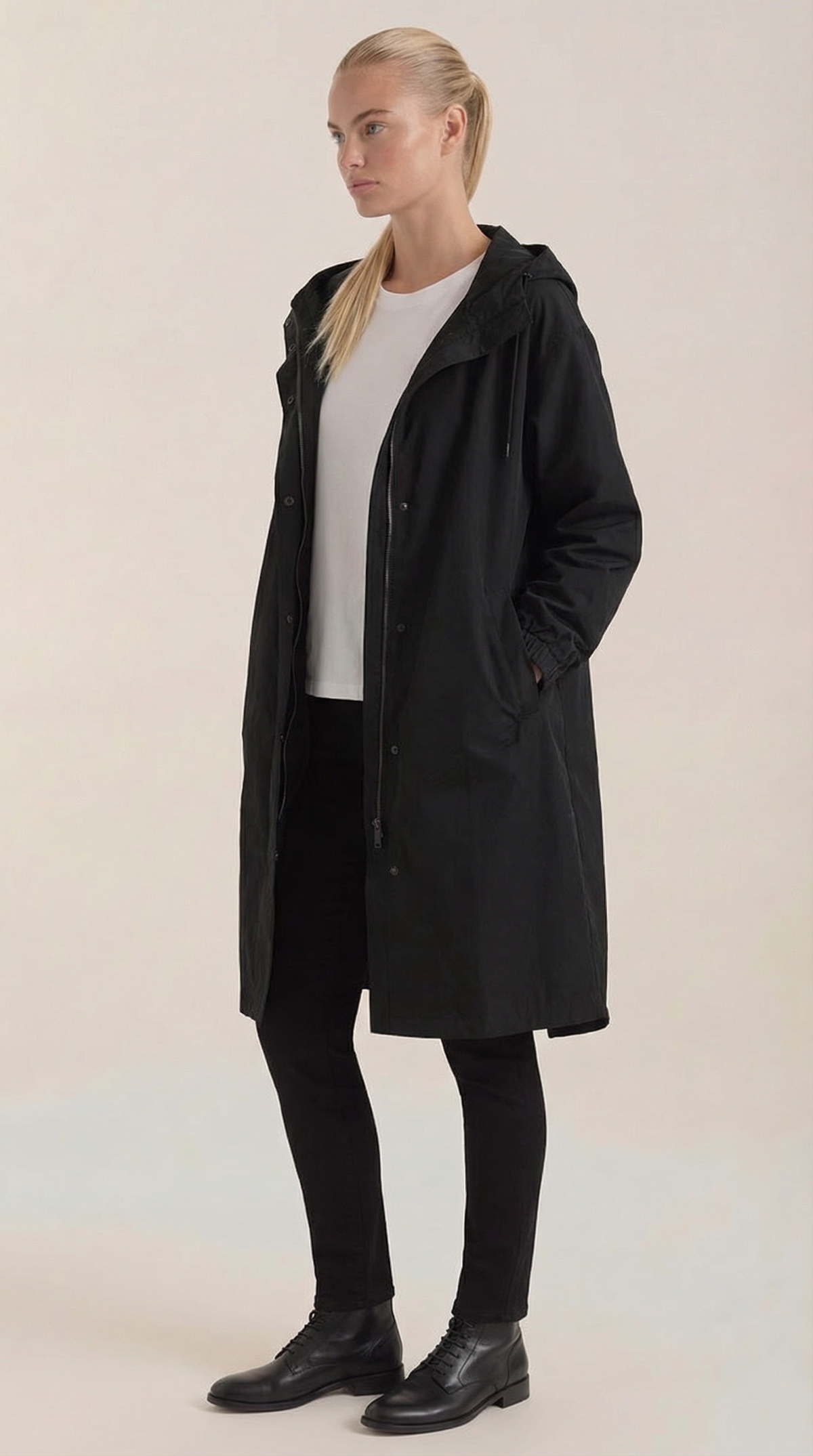 Margie waterproof hooded jacket