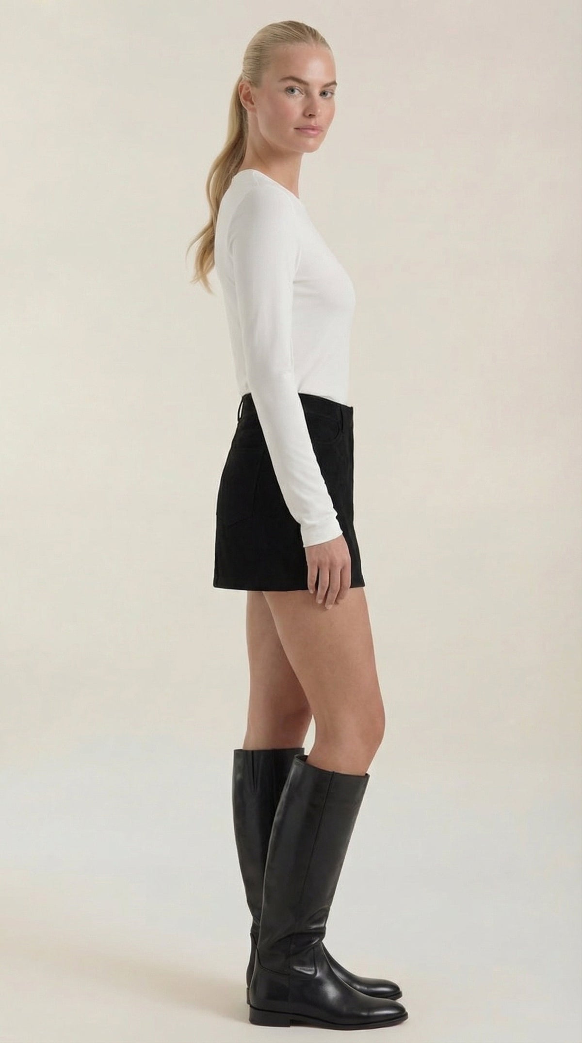 Maureen High-Waisted Miniskirt