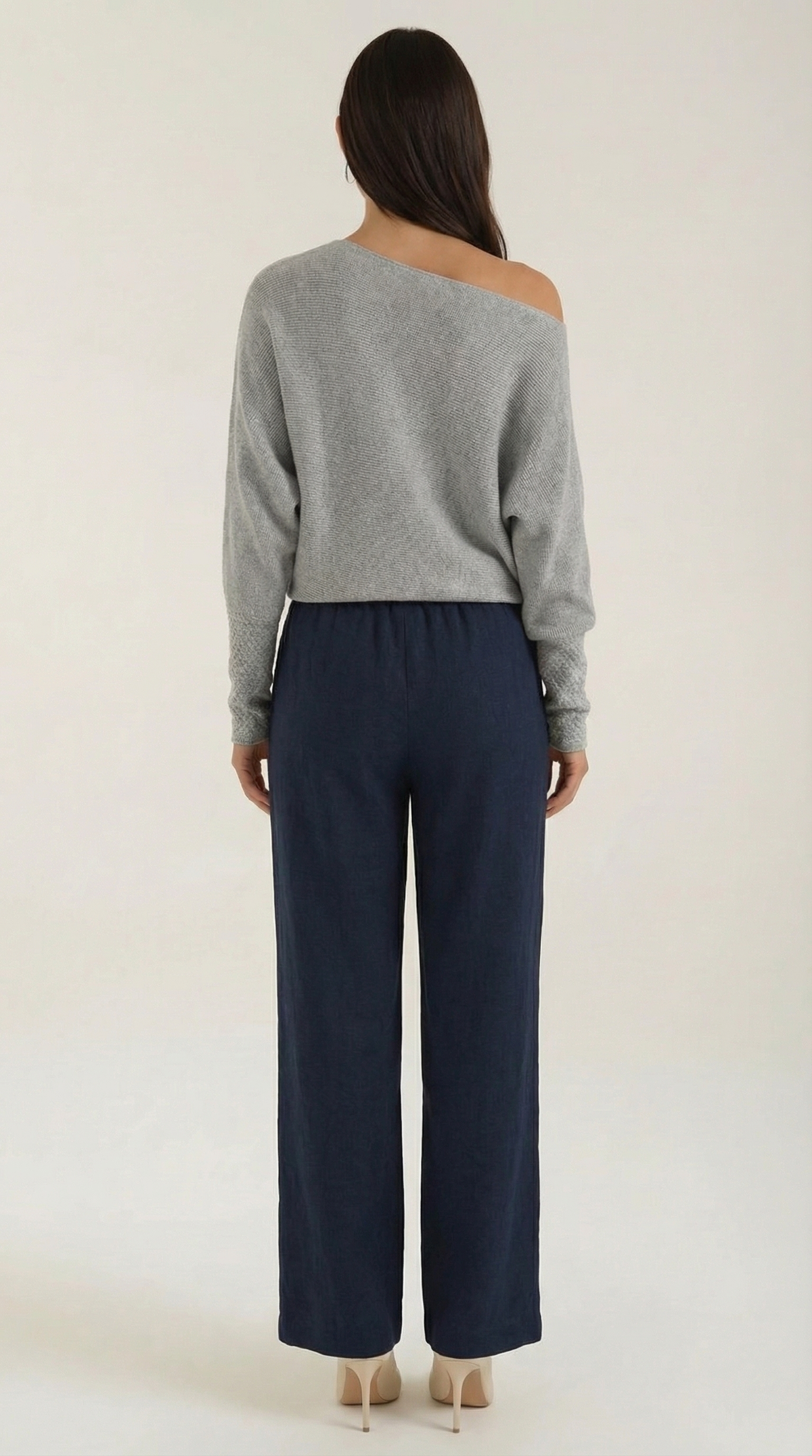 Mildred Off-Shoulder Knit Sweater