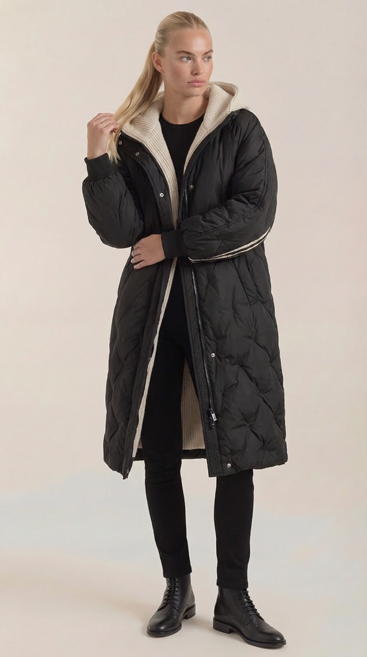 Minnie Hooded Padded Coat