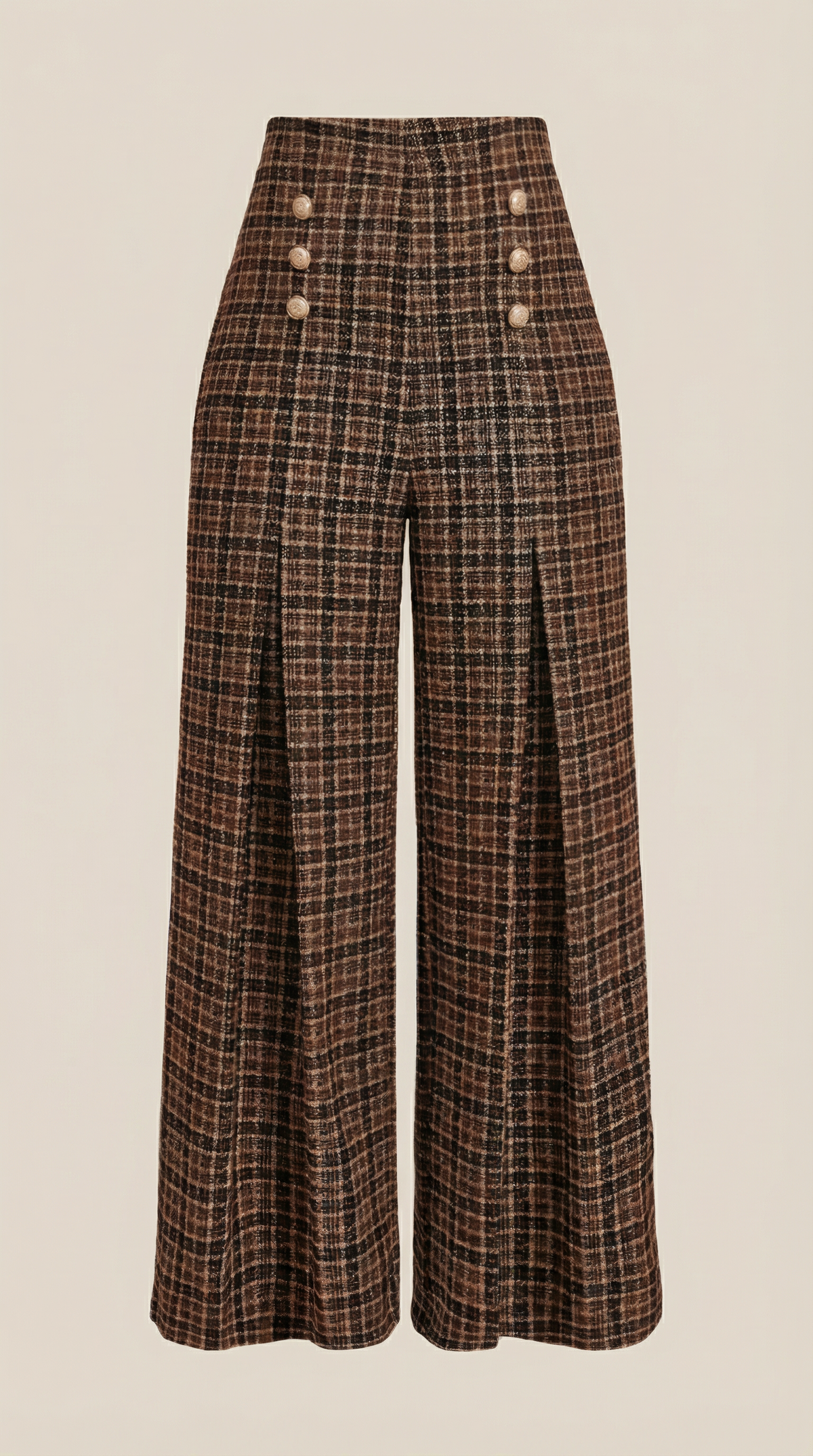 Naomi Plaid Pants