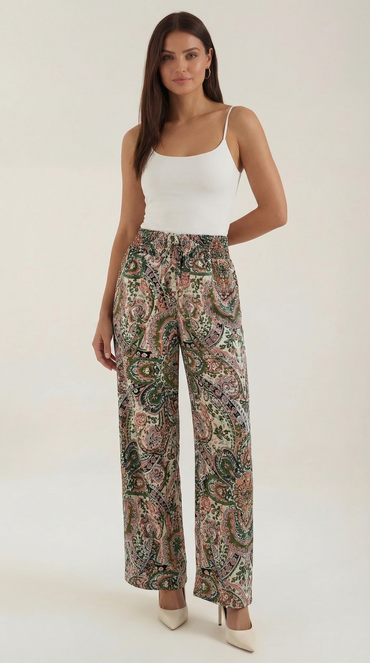 Pam Paisley Trousers