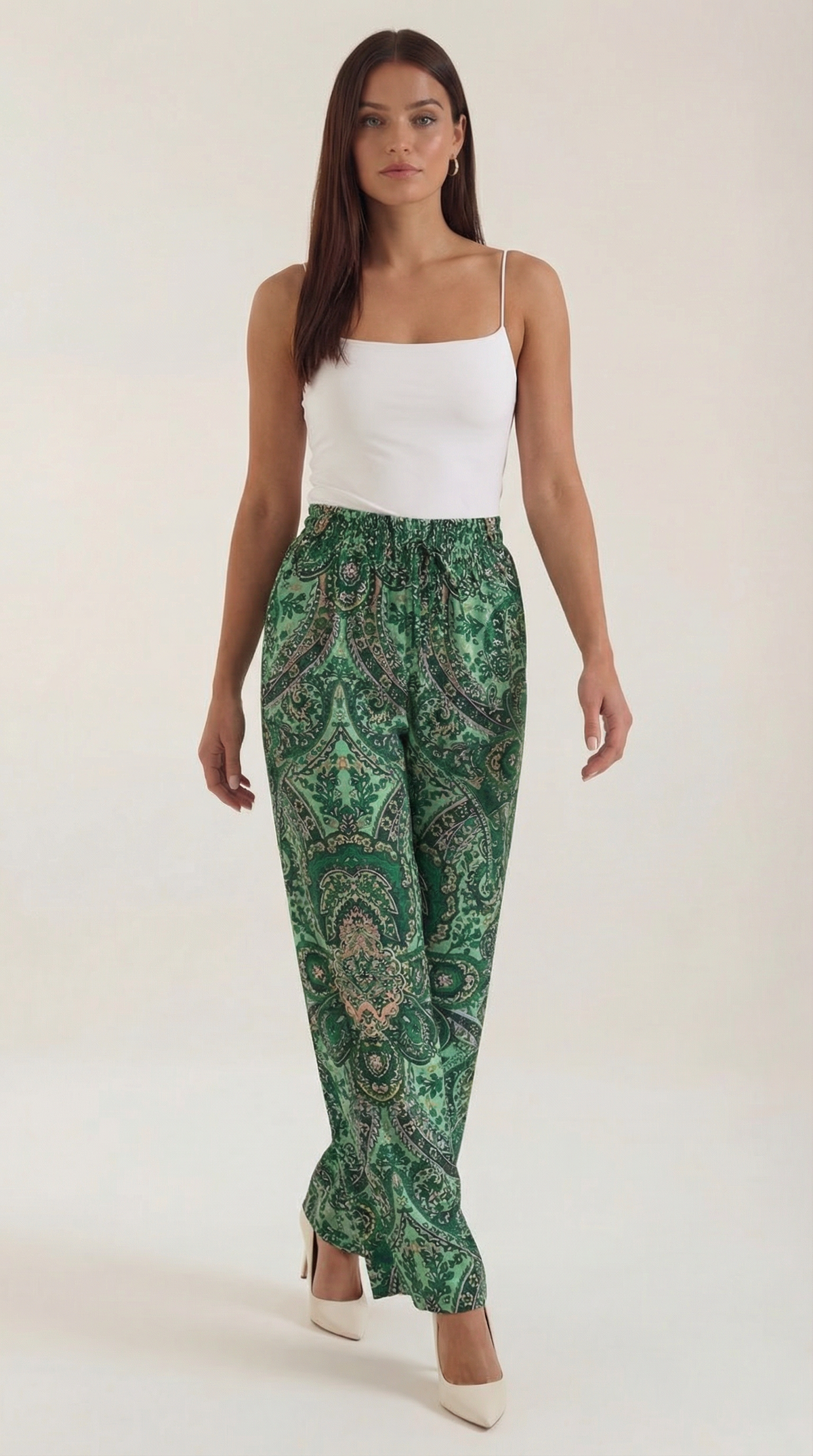 Pam Paisley Trousers
