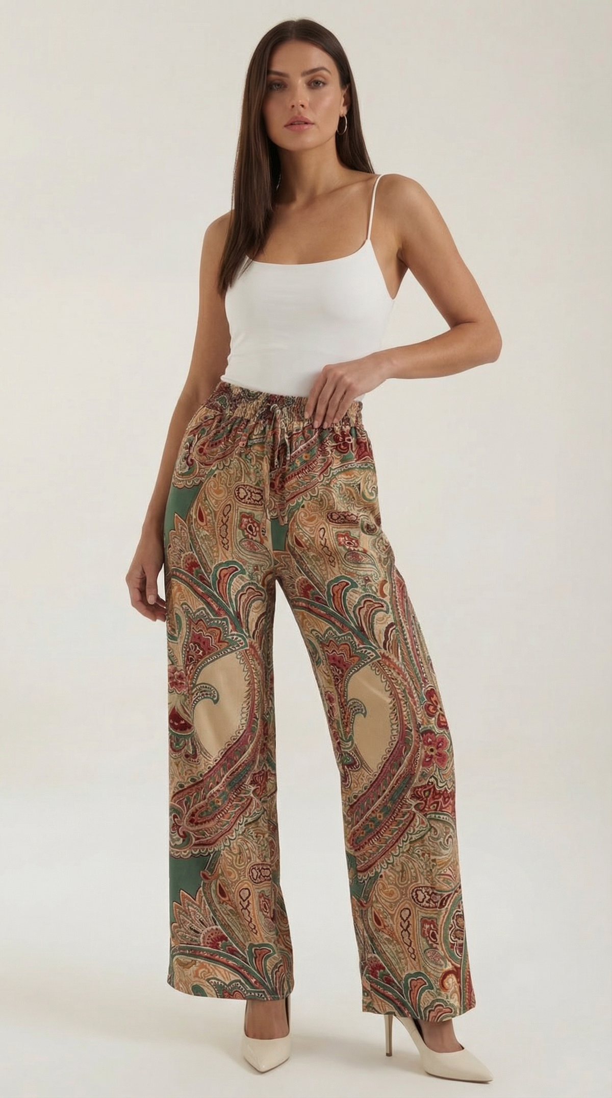 Pam Paisley Trousers