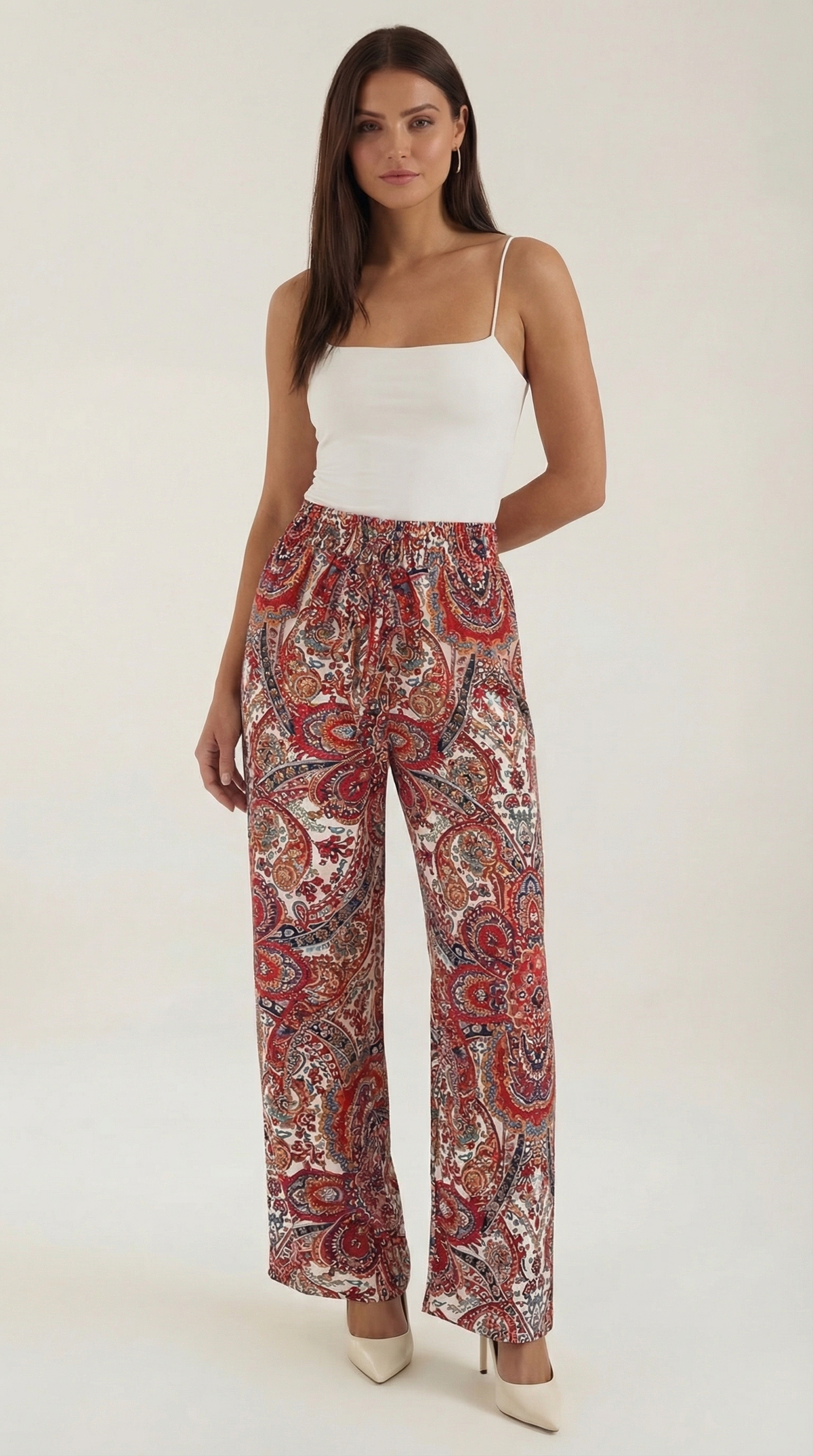 Pam Paisley Trousers