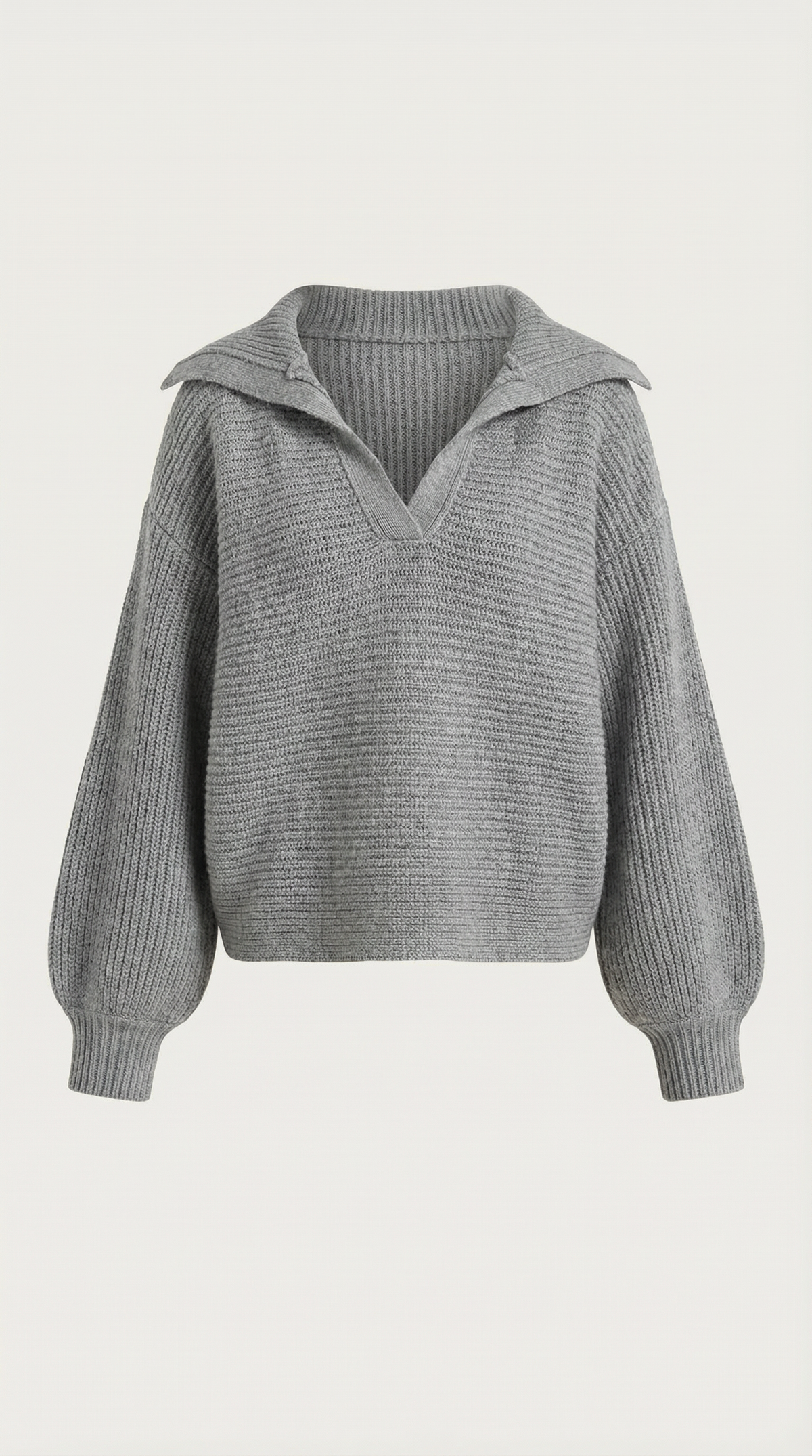 Chunky knit turtleneck sweater