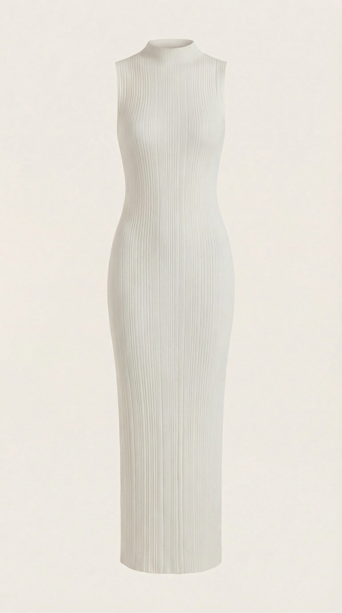 Sonia fitted high-neck midi dress