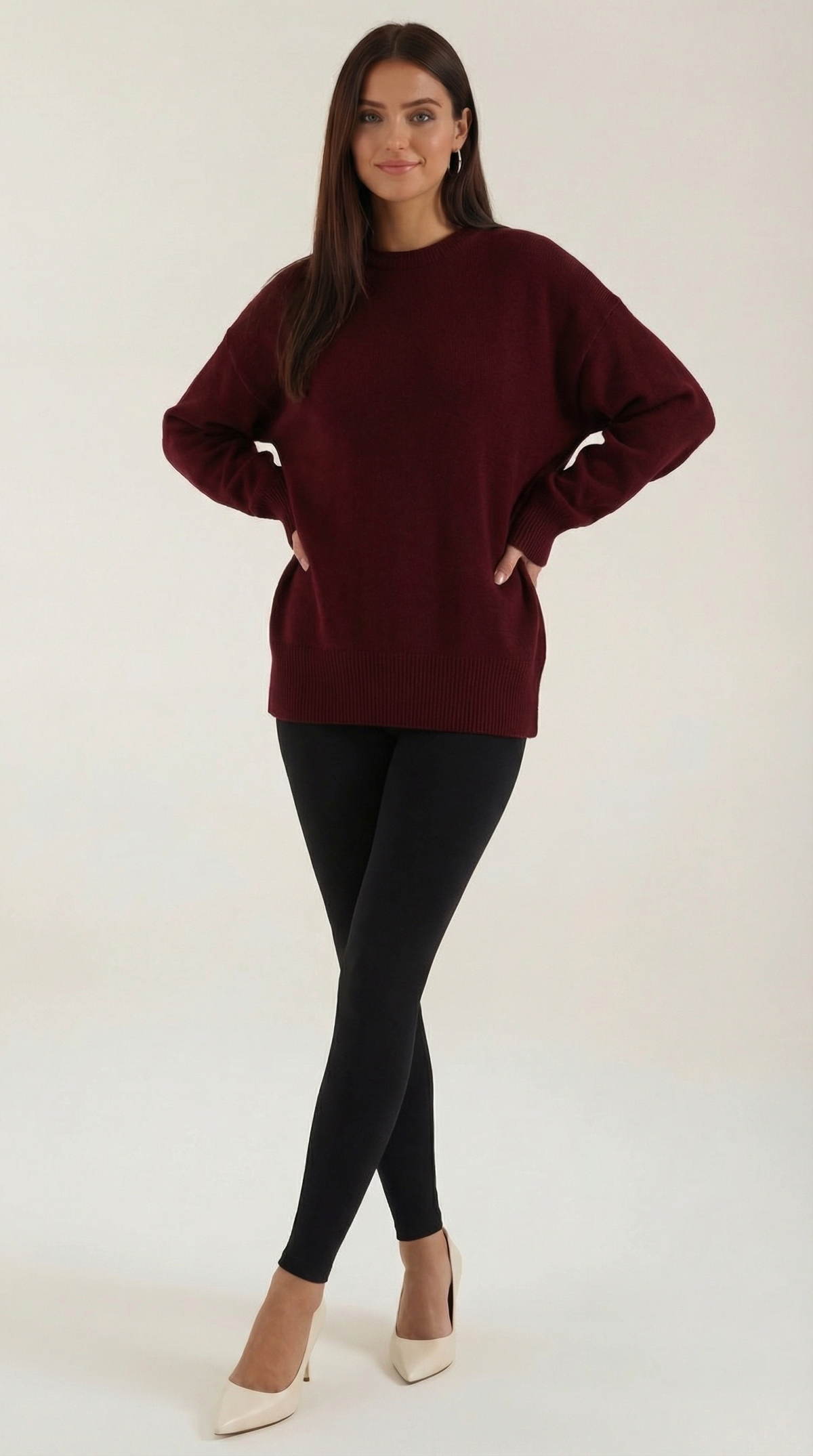Oversized 'Theresa' Sweater - Comfortable and Modern Style