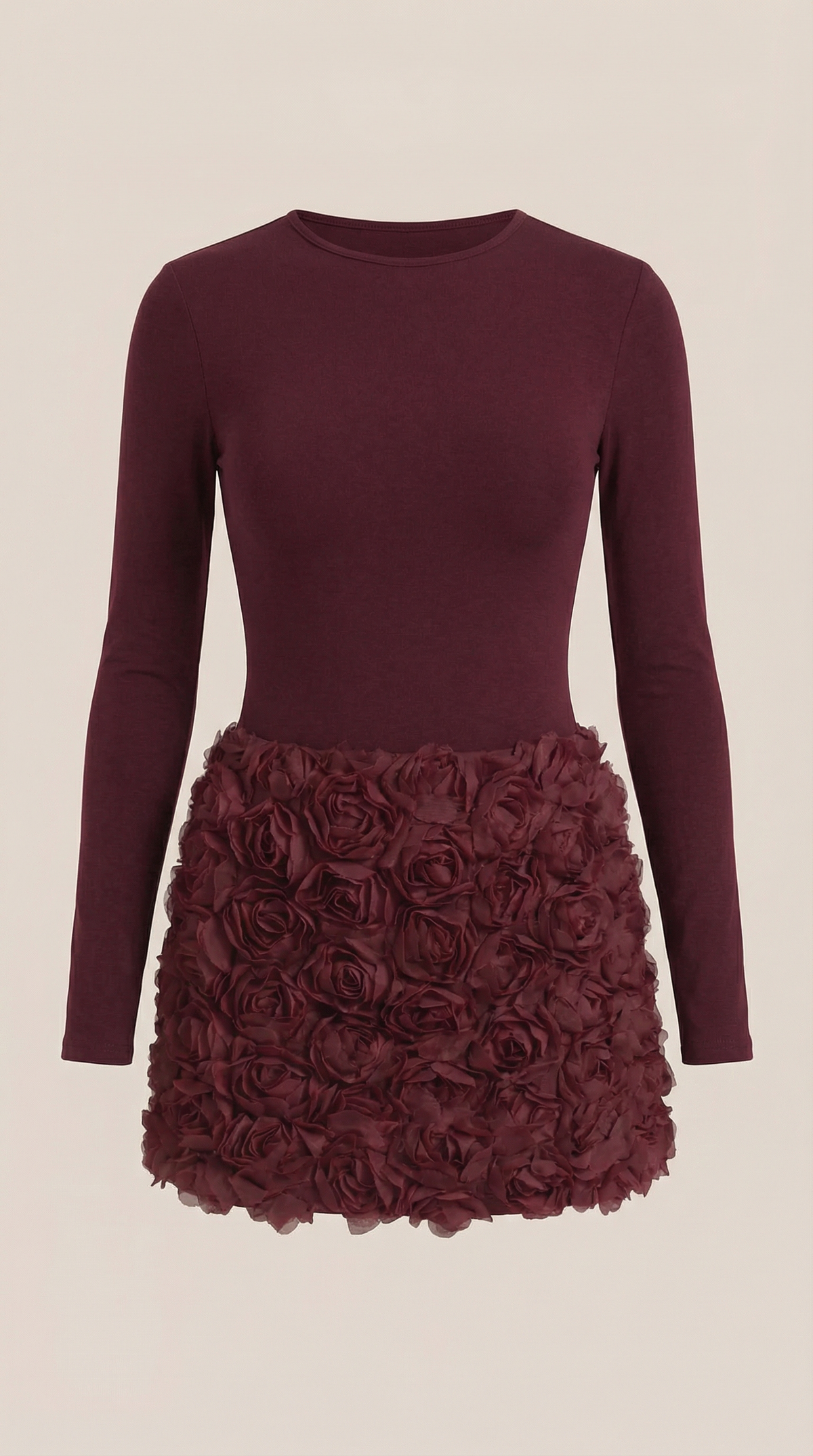 Tonya Floral Textured Mini Dress