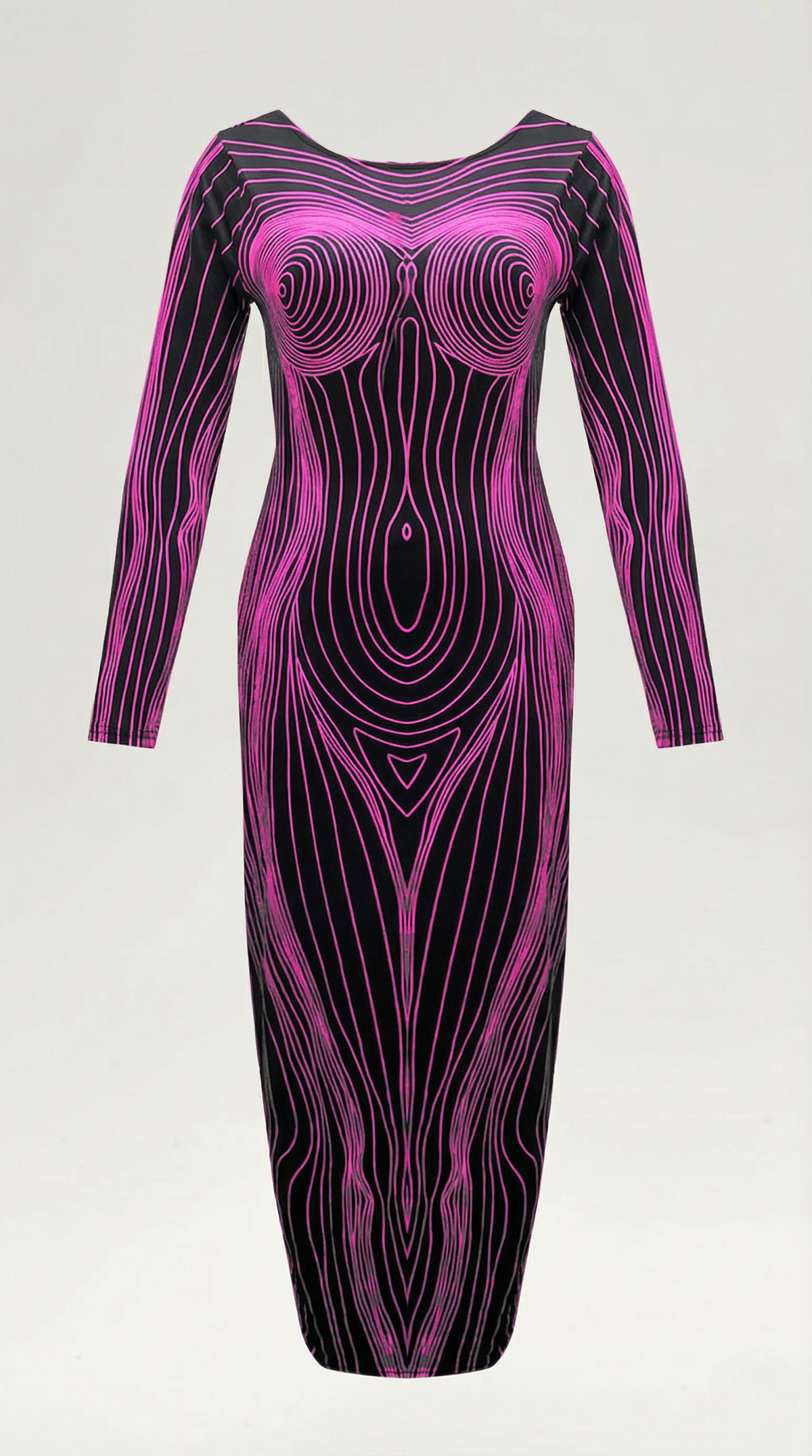 Fitted Maxi Dress