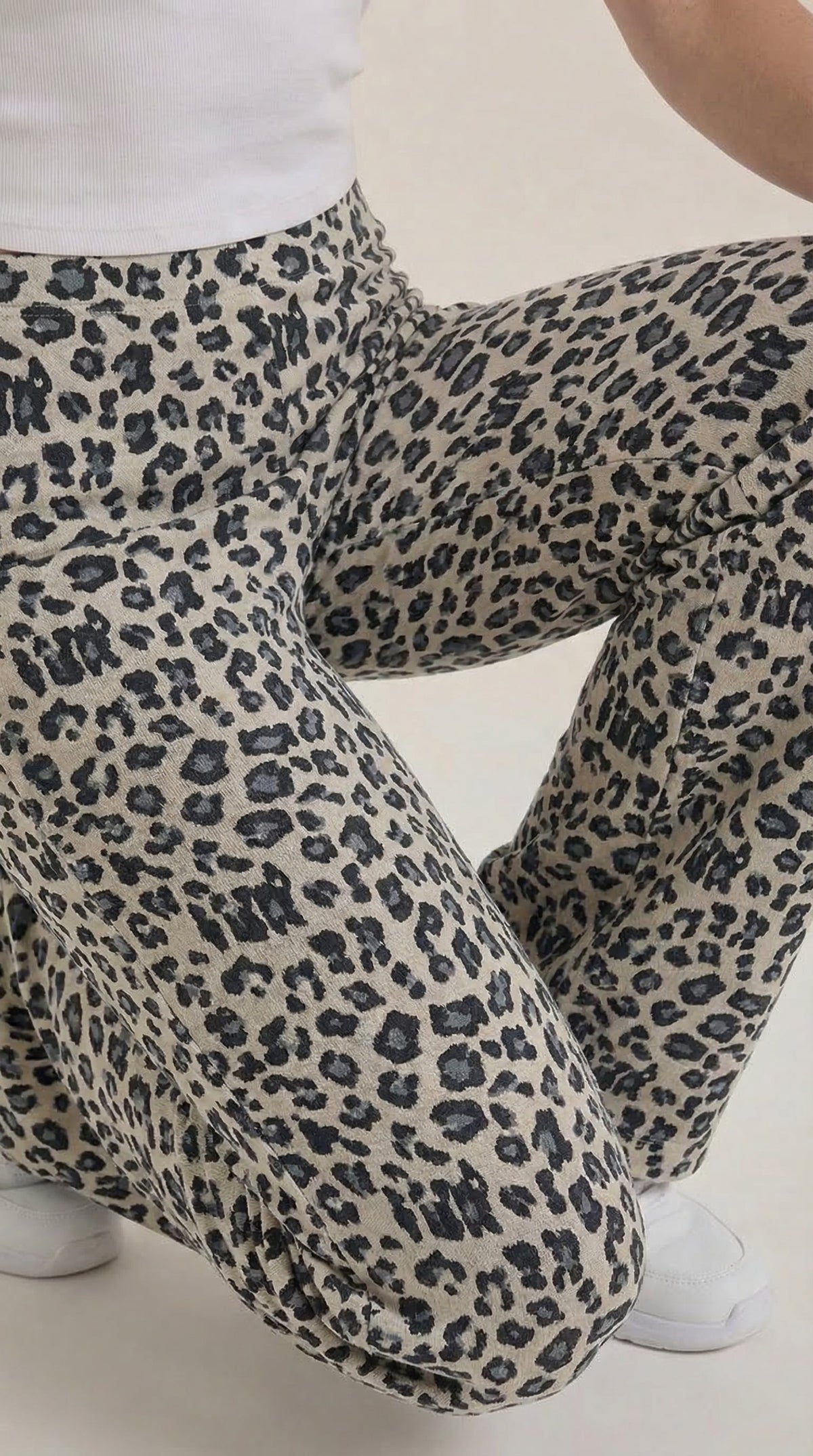 Cleo Pants - Leopard print