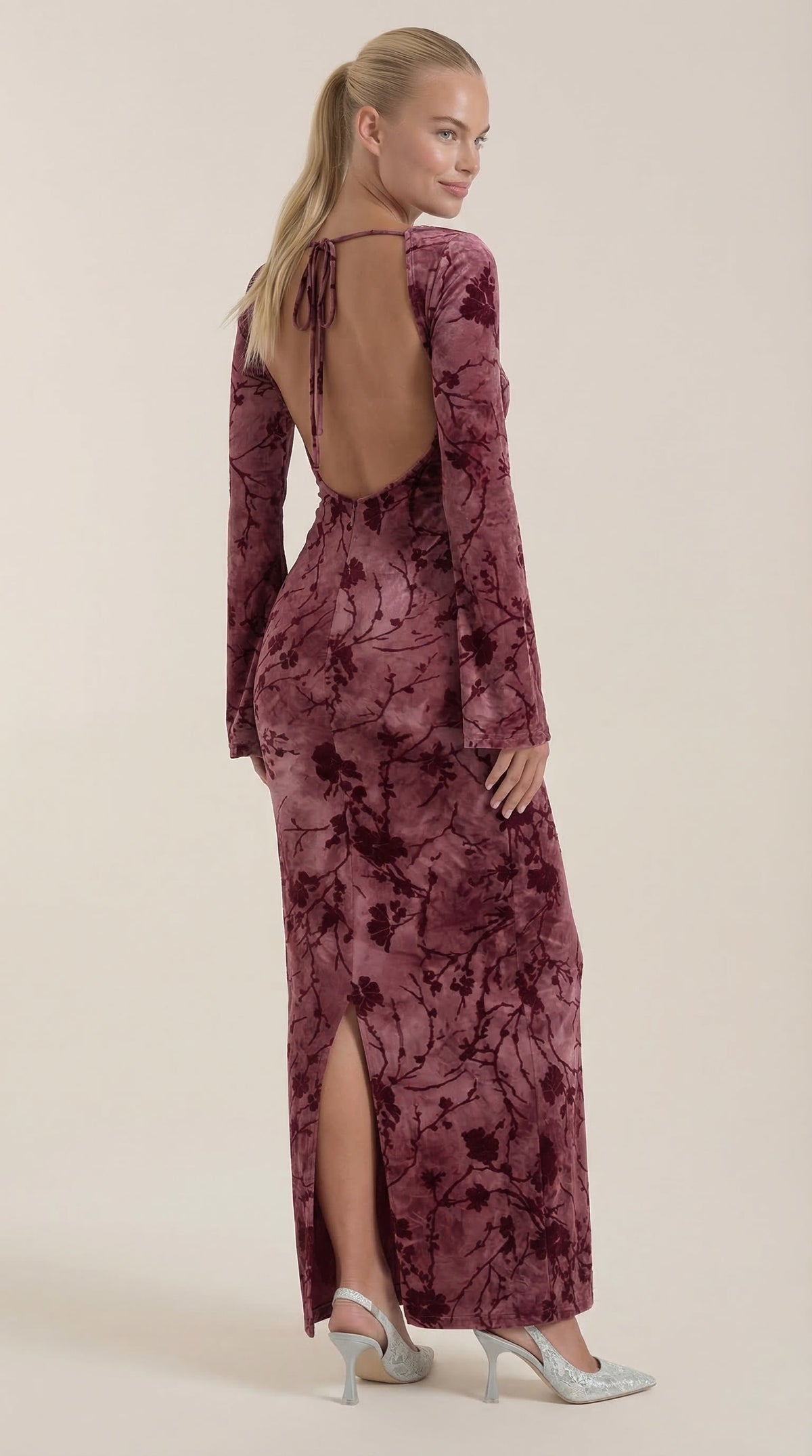 Colleen Long-Sleeve Maxi Dress