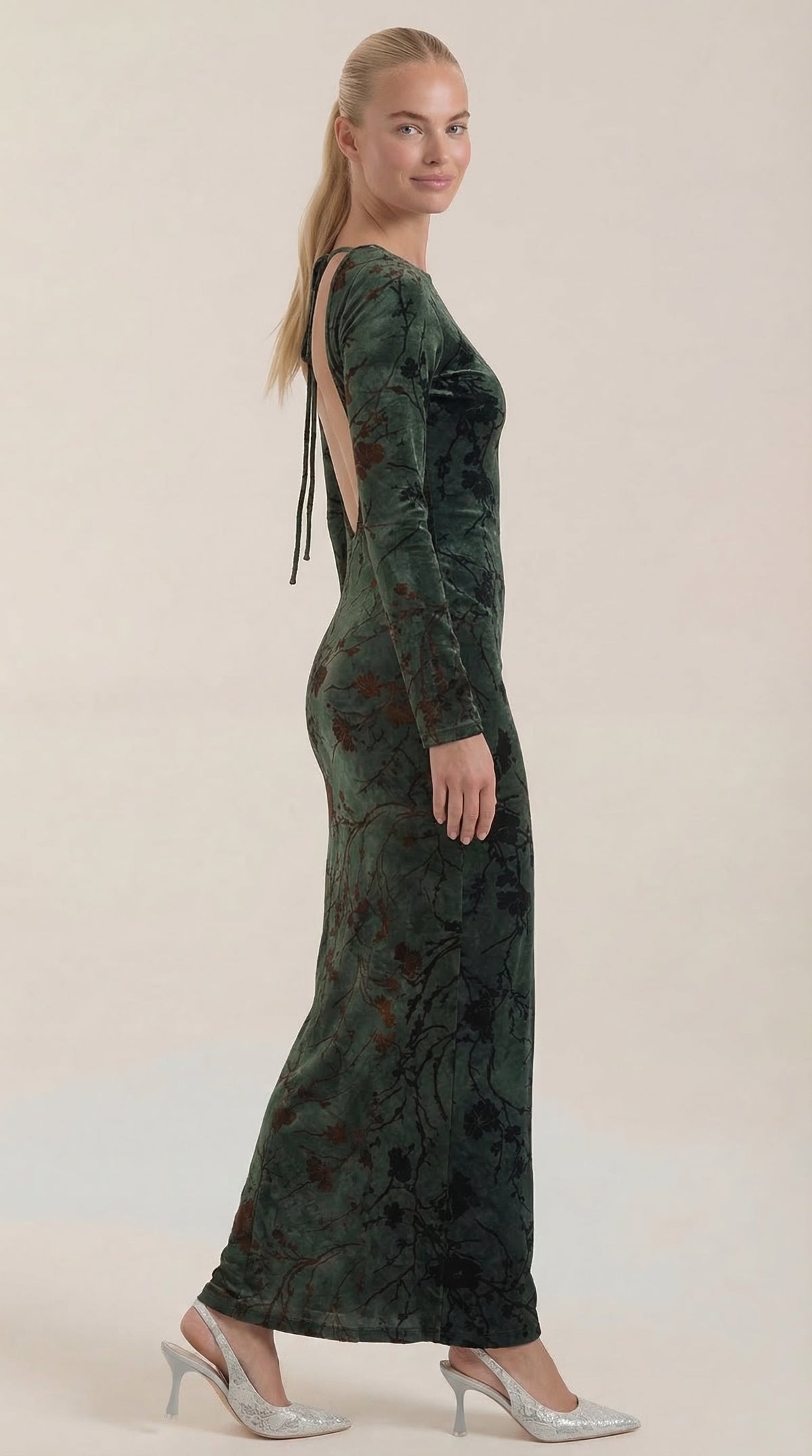 Colleen Long-Sleeve Maxi Dress