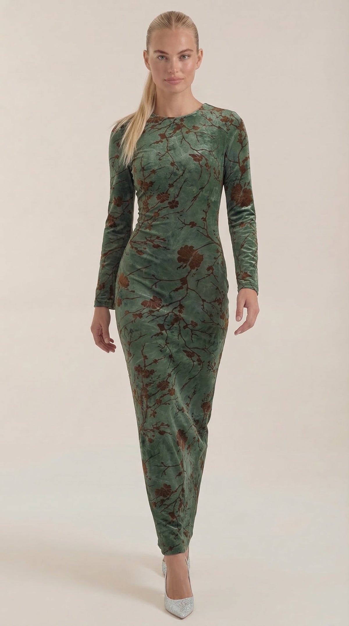 Colleen Long-Sleeve Maxi Dress