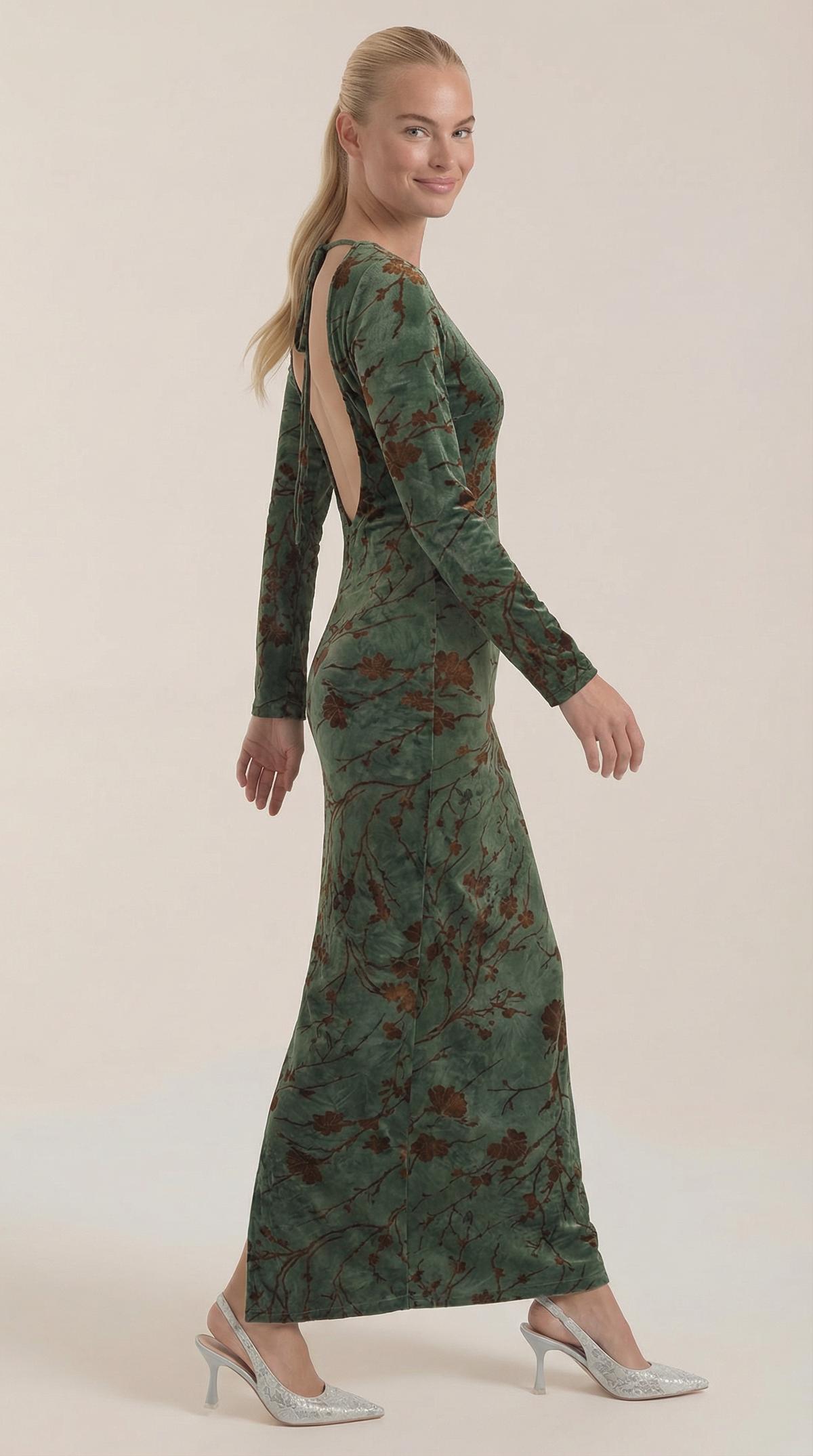 Colleen Long-Sleeve Maxi Dress