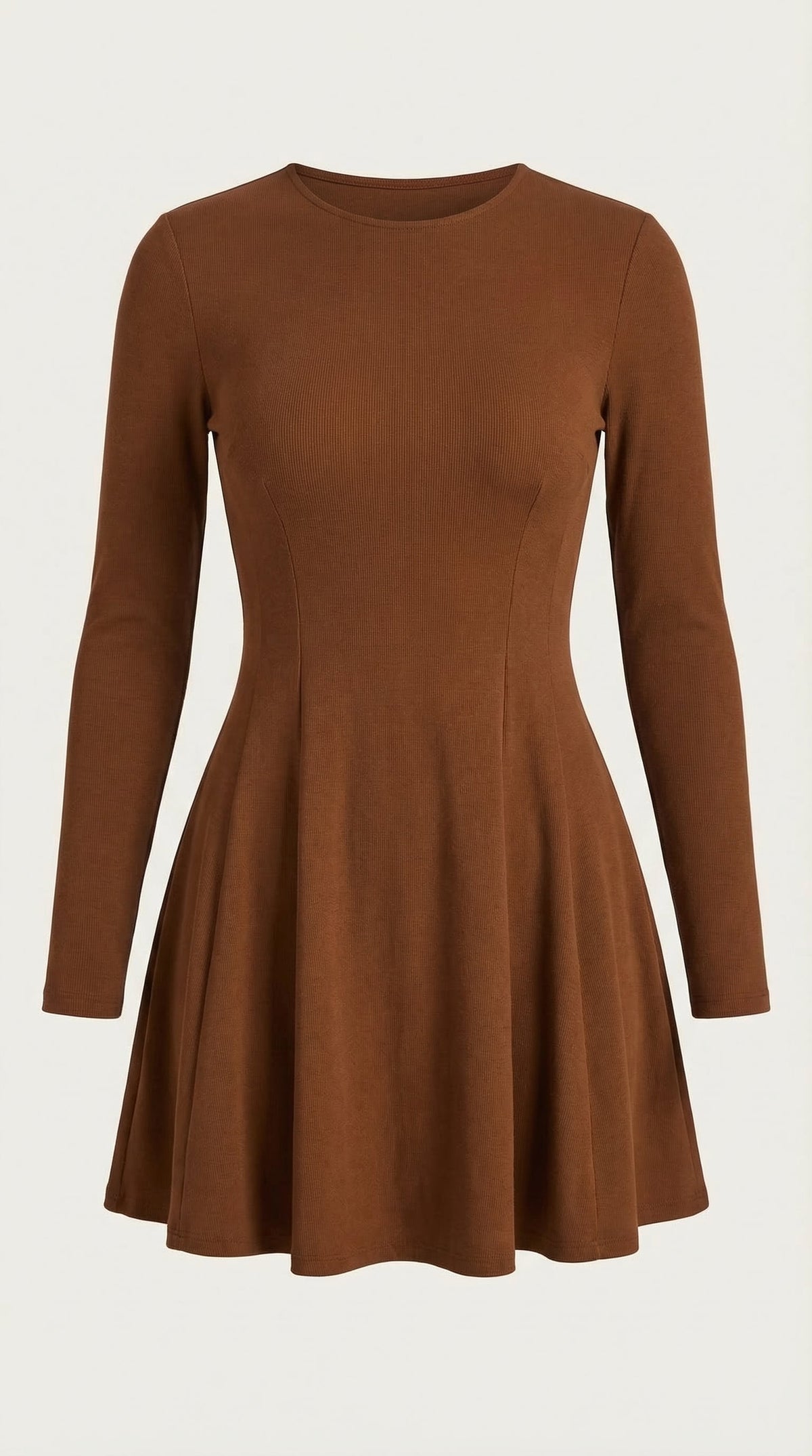 Ebony Long-Sleeve Mini Dress