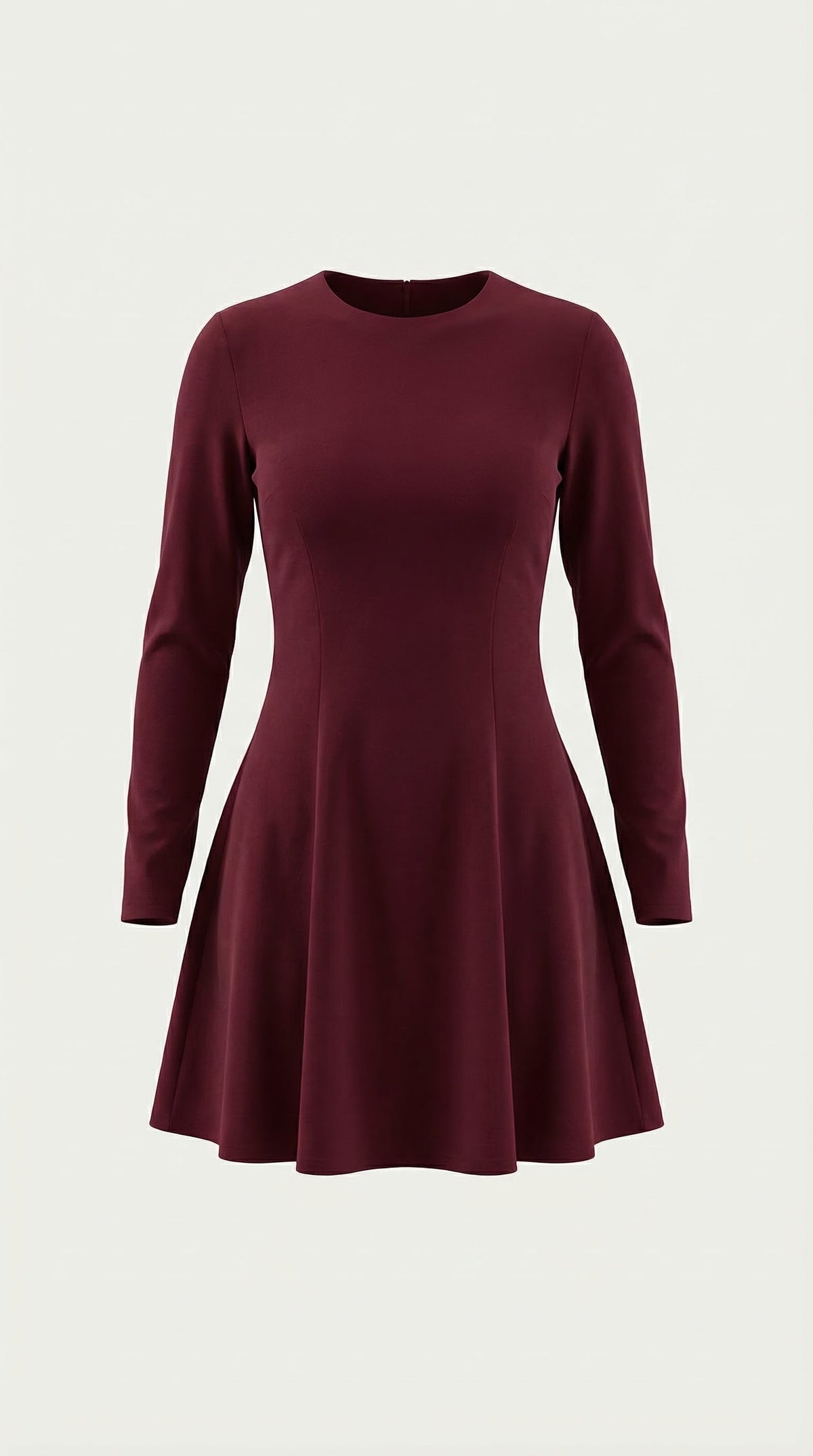 Ebony Long-Sleeve Mini Dress