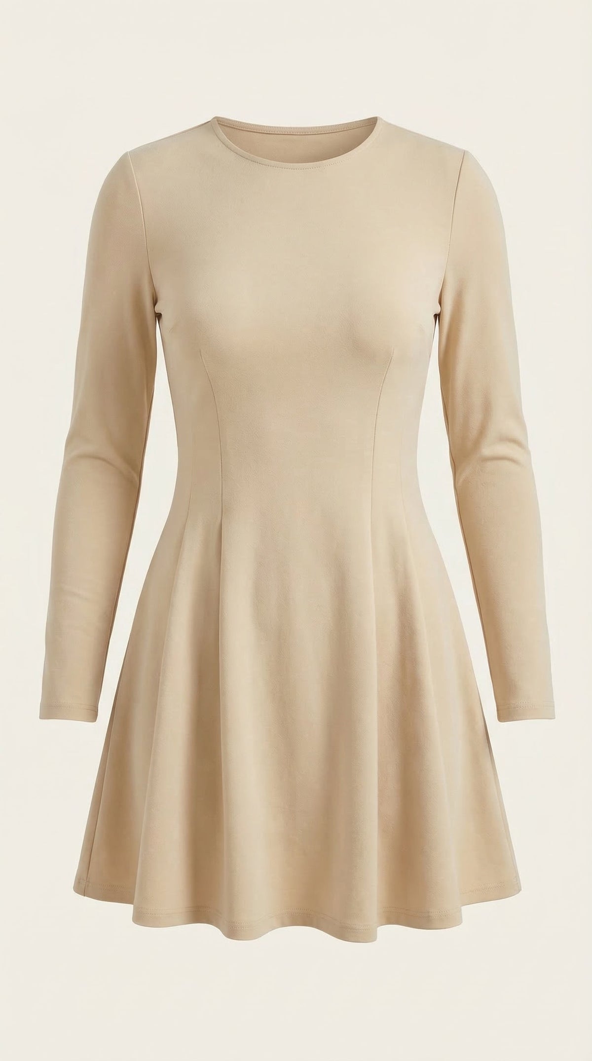 Ebony Long-Sleeve Mini Dress