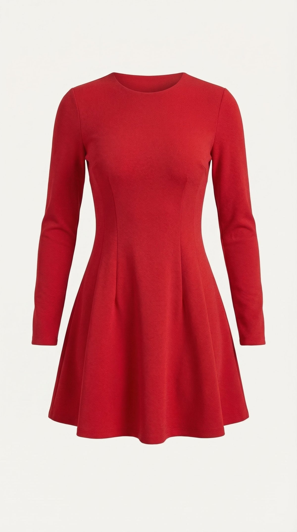 Ebony Long-Sleeve Mini Dress