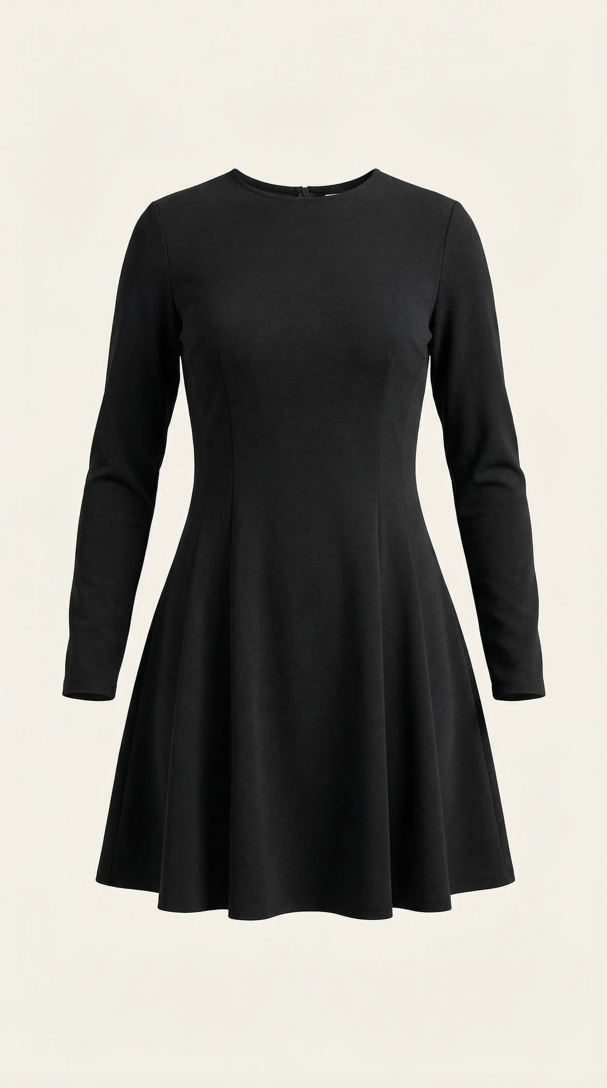Ebony Long-Sleeve Mini Dress