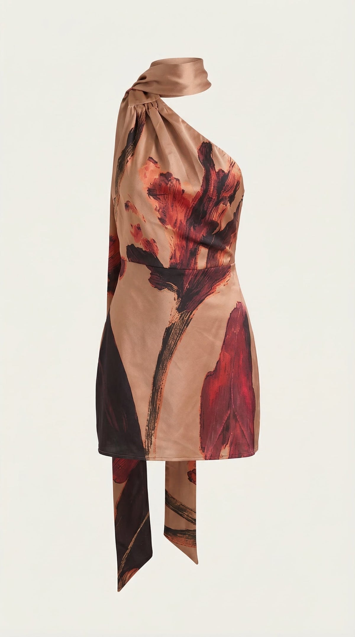 Hattie One-Shoulder Mini Dress