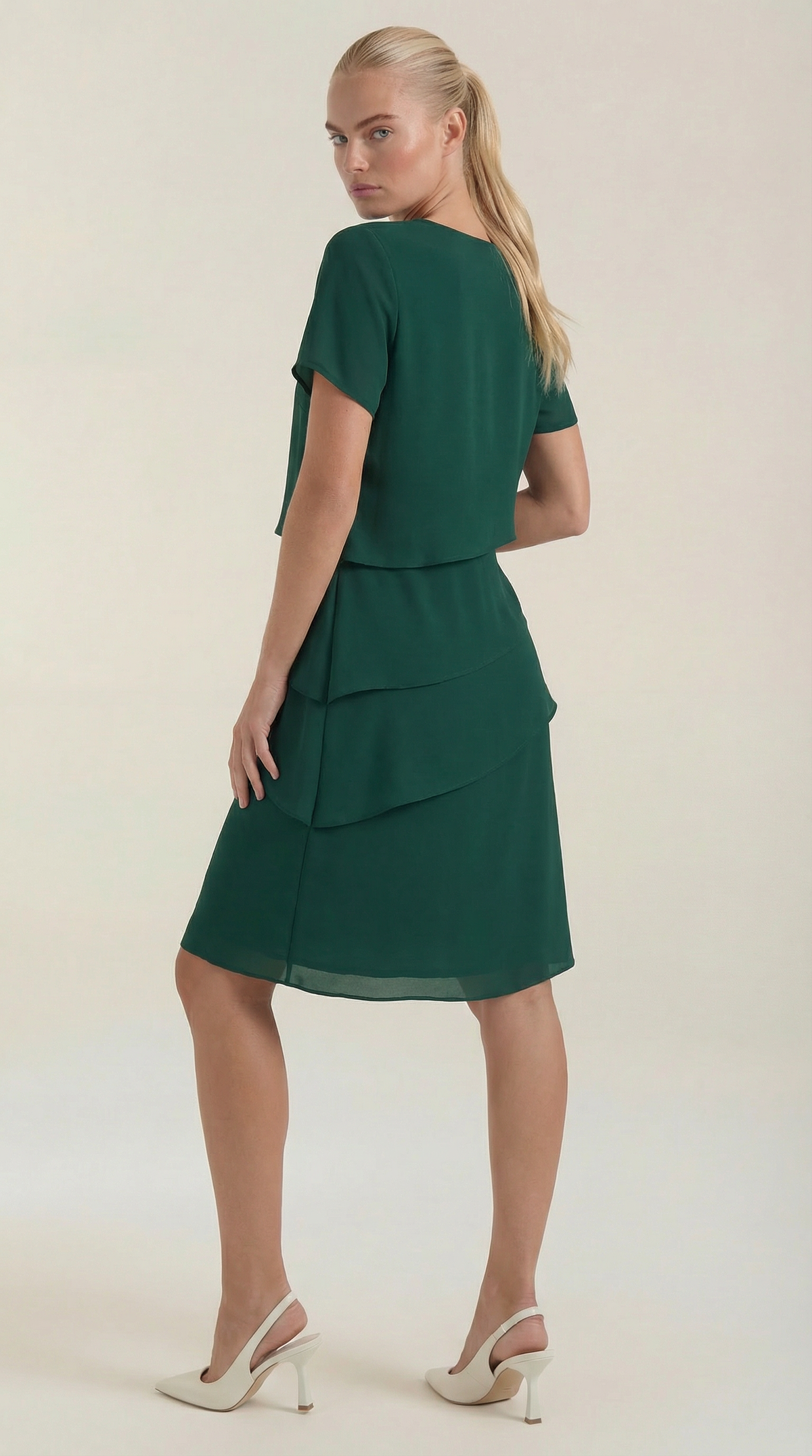 Meghan Ruffled Short Dress